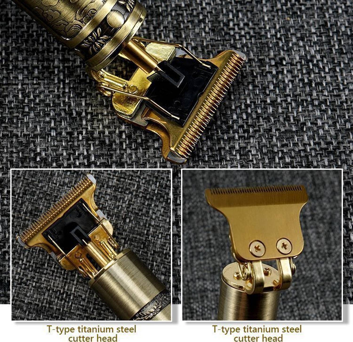 Crabs Professional Vintage T9 Hair Clipper Trimmer - Image 3