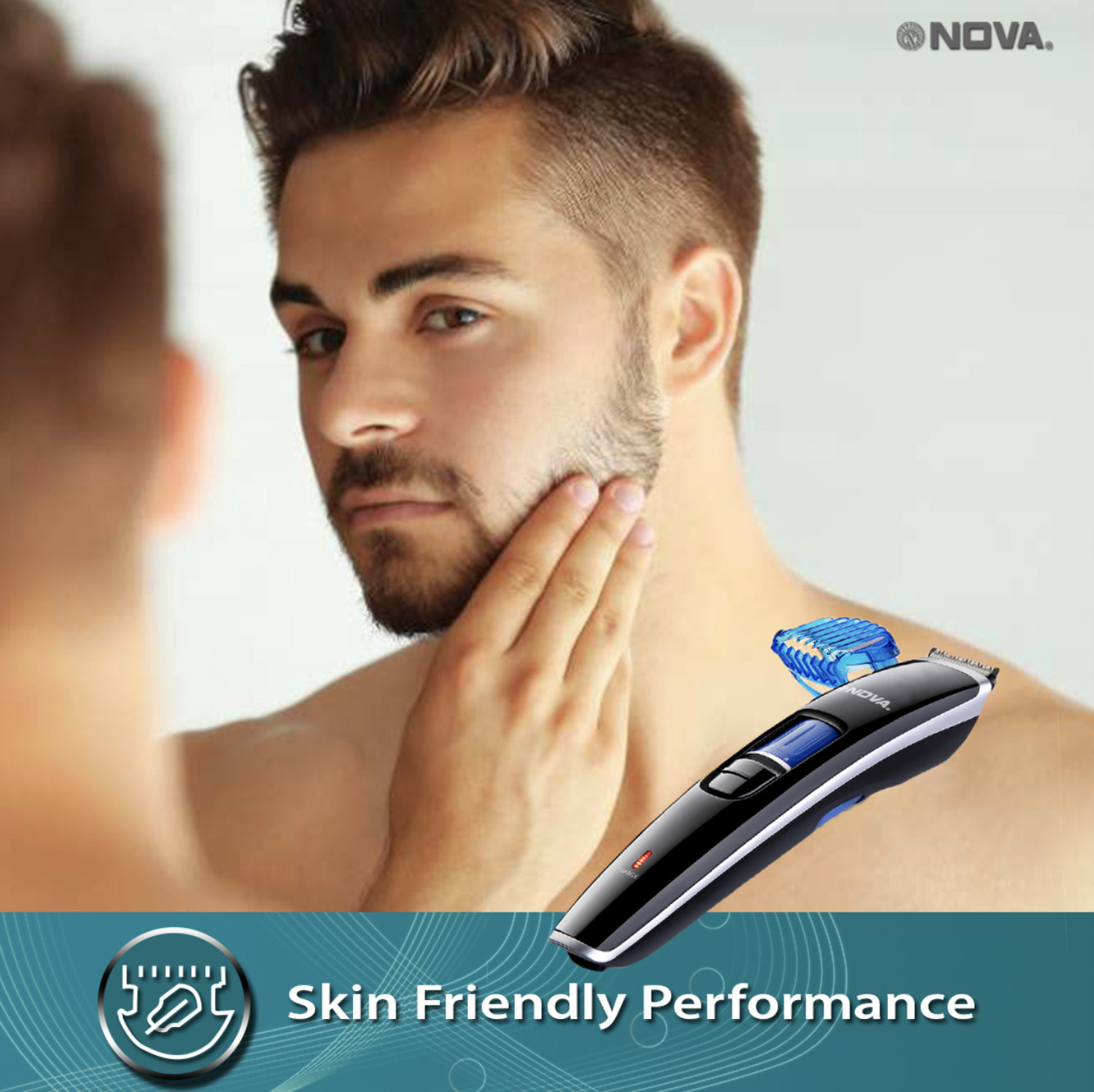 Image of NOVA 1085 Trimmer 45 min Runtime 20 Length Settings