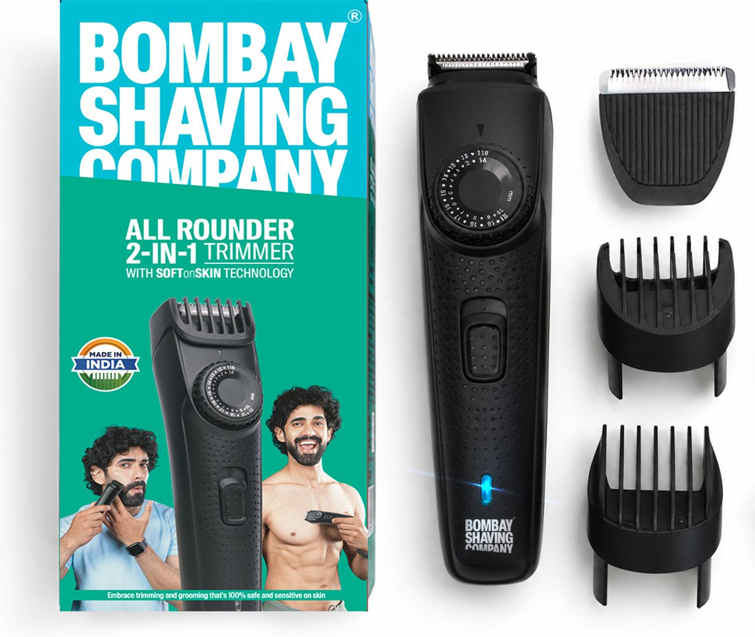 BOMBAY SHAVING COMPANY All Rounder Trimmer 38 Lengths - Image 1