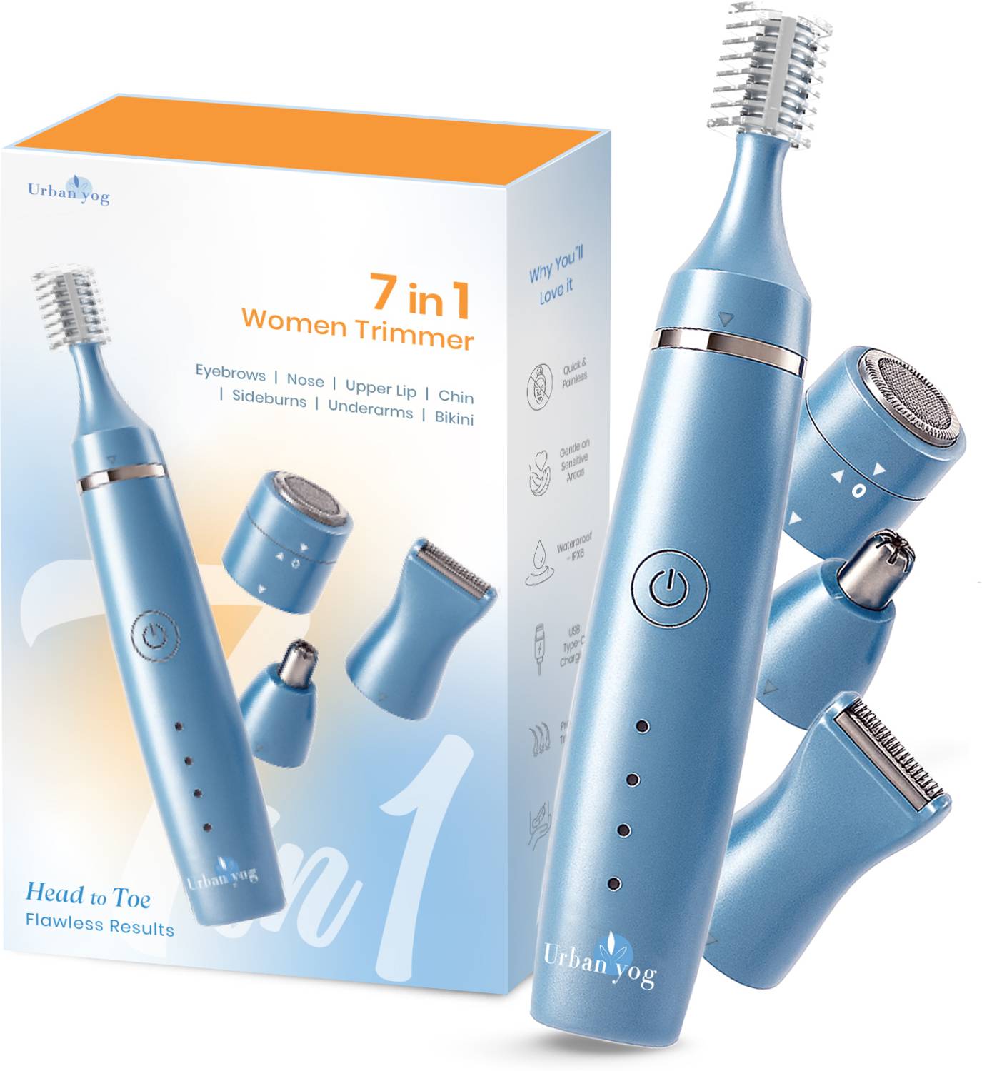 URBANYOG 7-in-1 Women Trimmer - Image 1