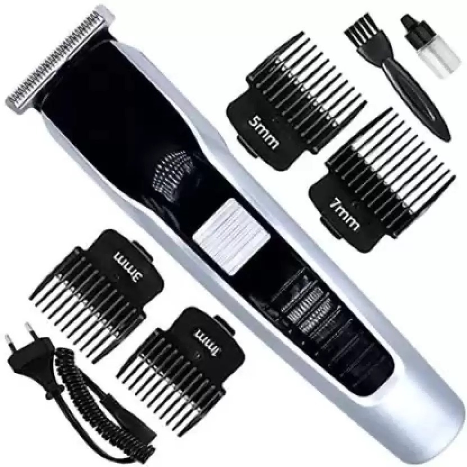 Image of ChinuStyle Men Rechargeable Hair Clipper Hair Trimmer For Men Beard Electric Cutter Hair Cutting Machine Haircut Cordless Clipper Fully Waterproof Trimmer 60 min Runtime 4 Length Settings