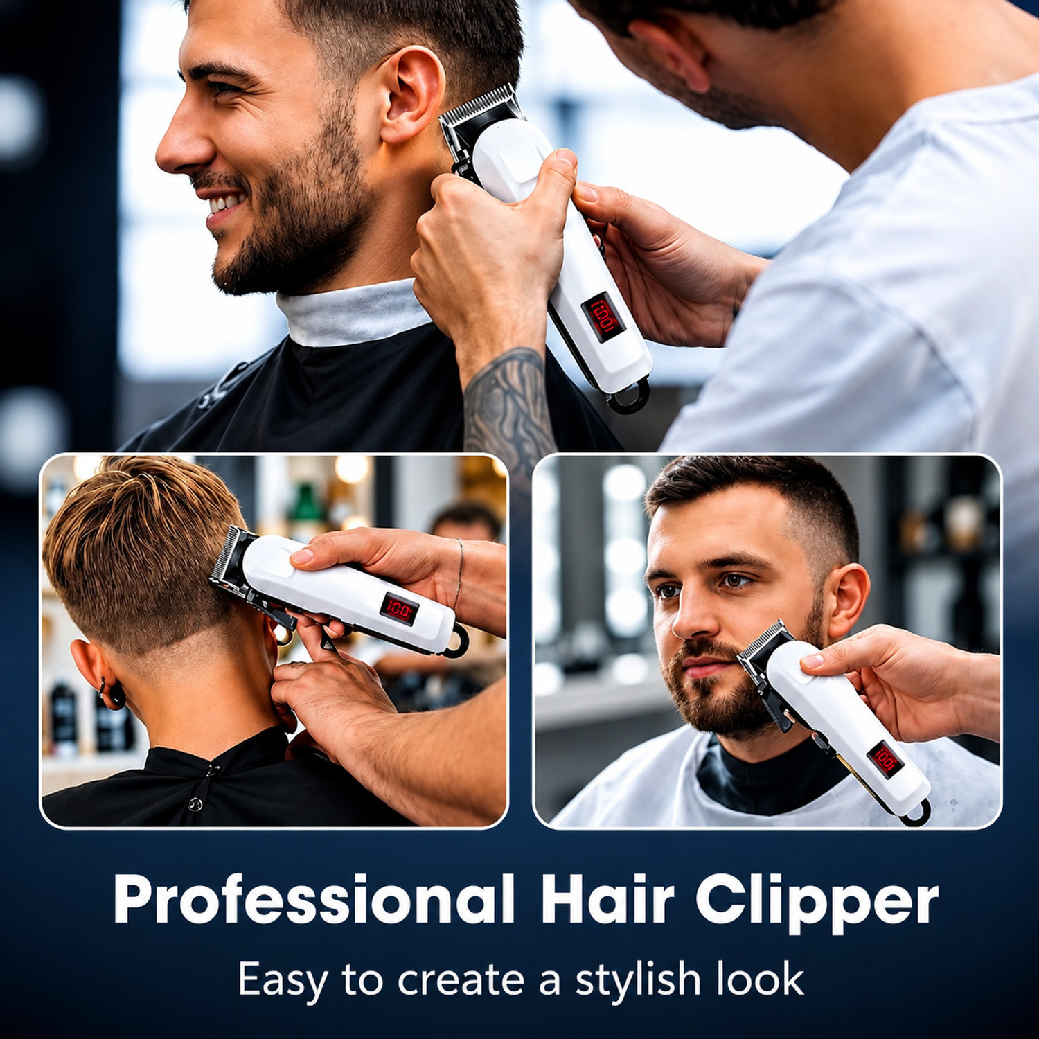 Image of Zeno volt 809A Professional Hair Clipper Trimmer for Men with LED Digital Display, Shaver For Men, Women