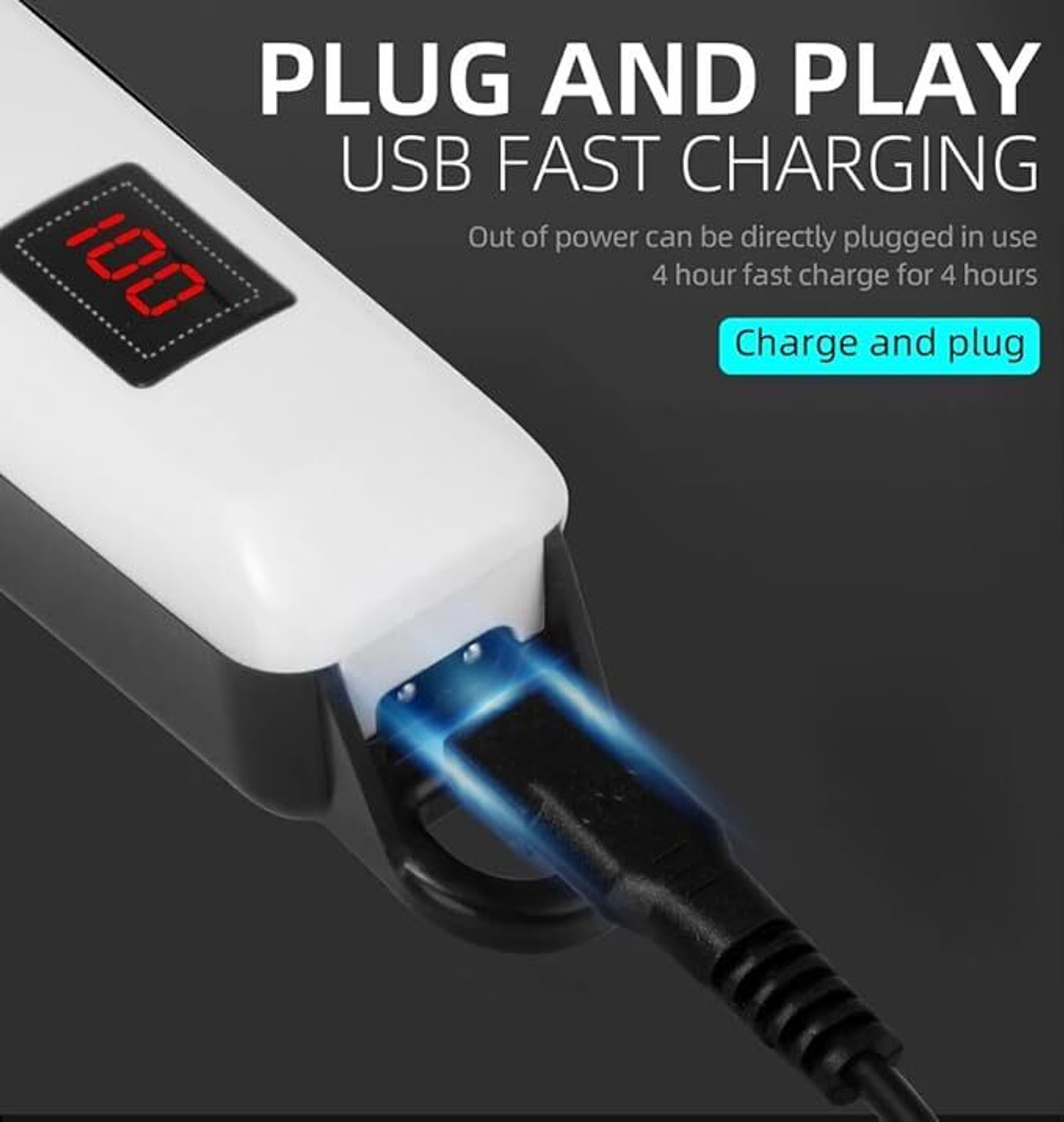 Image of Zeno volt Fast Charging 0 Trim Beard Moustache Trimmer Hair Clipper Razor Fully Waterproof Trimmer 240 min Runtime 5 Length Settings