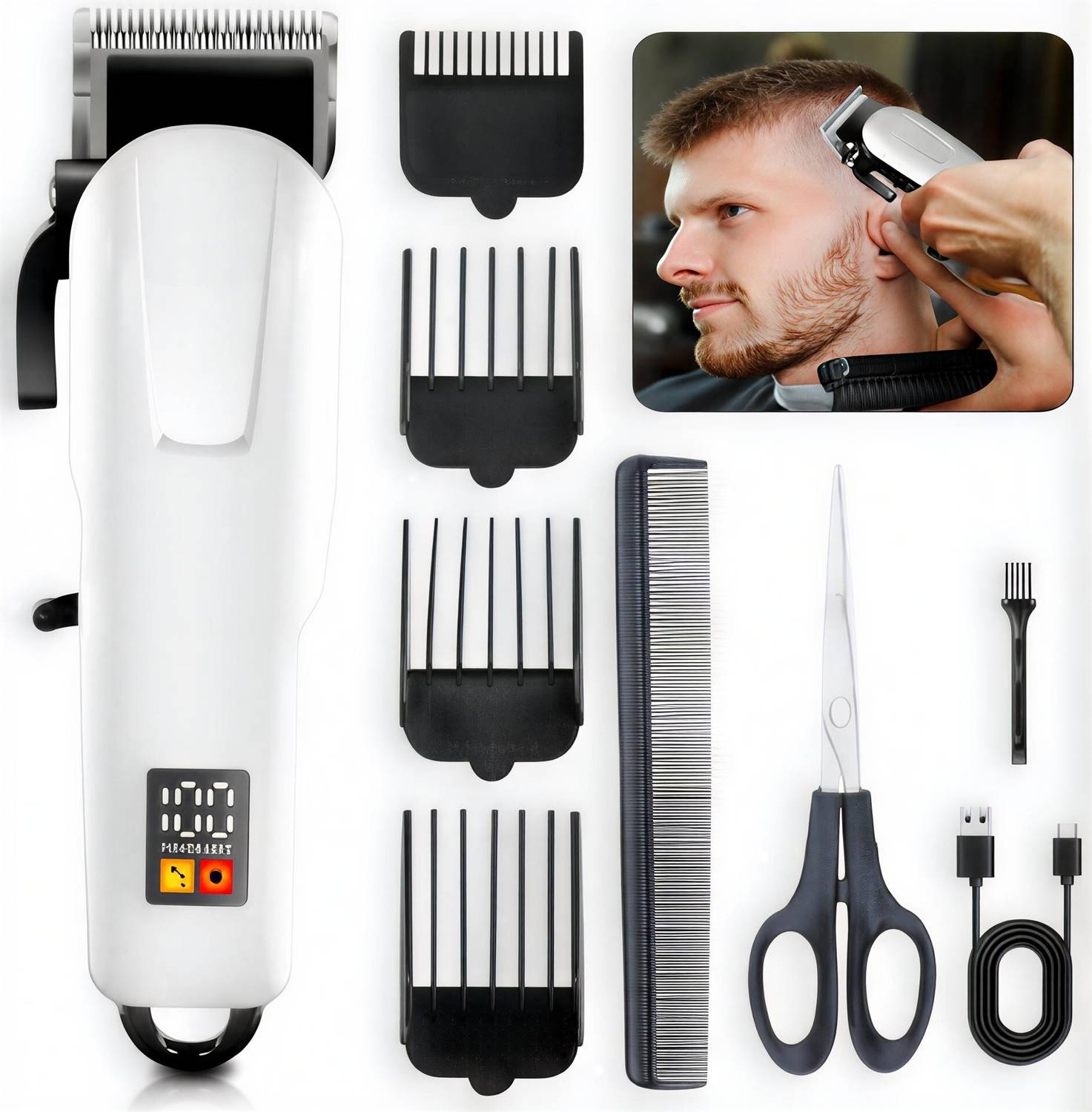 RACCOON 809A Professional Hair Trimmer for Men - Image 1