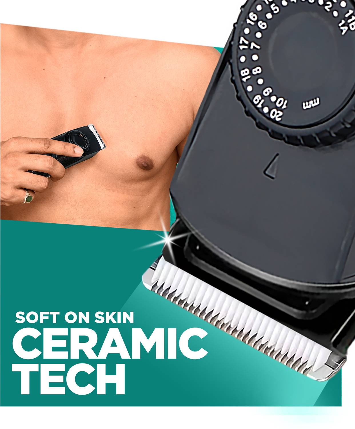 BOMBAY SHAVING COMPANY All Rounder Trimmer 38 Lengths - Image 4