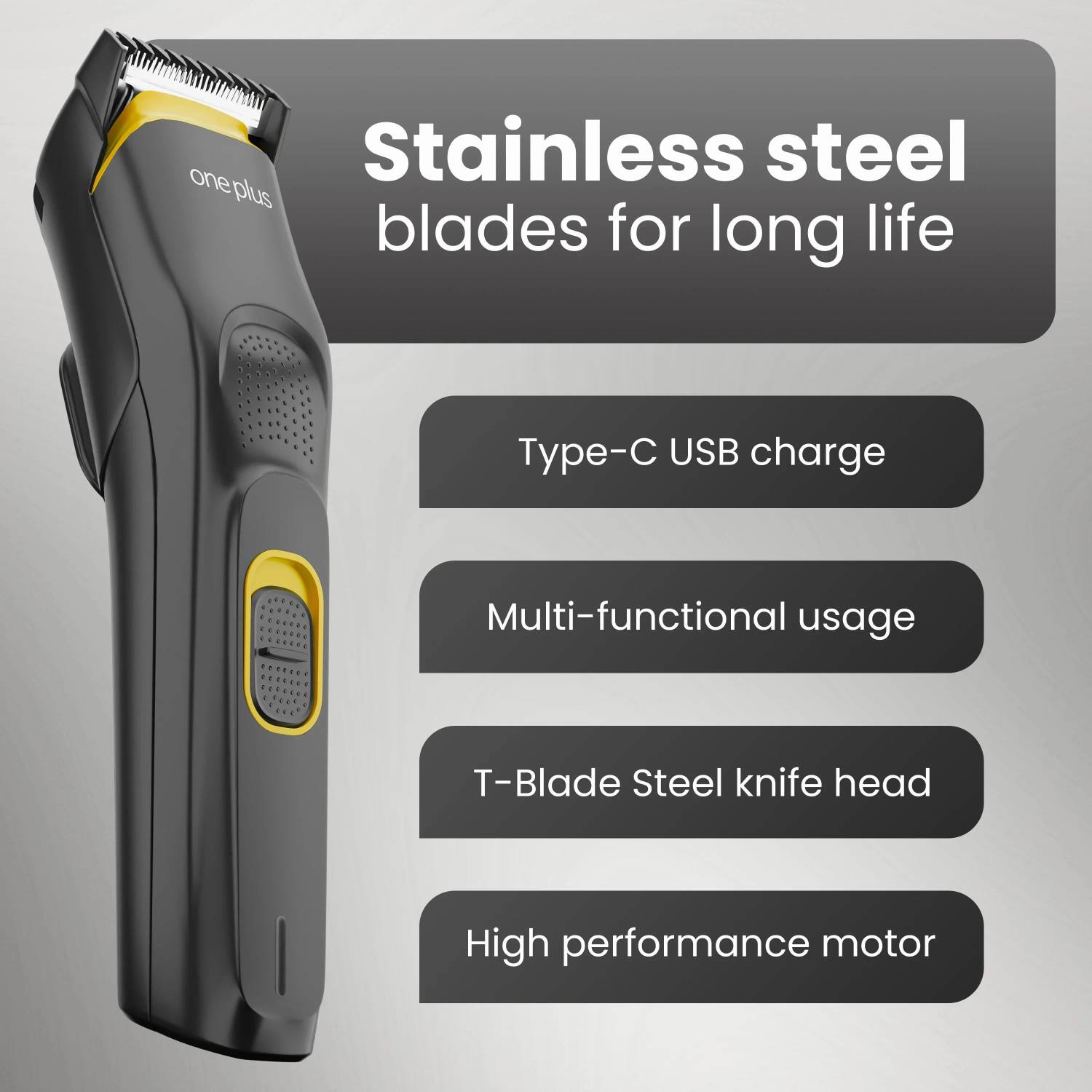 One Plus OP 11 Cordless Hair Trimmer - Image 4