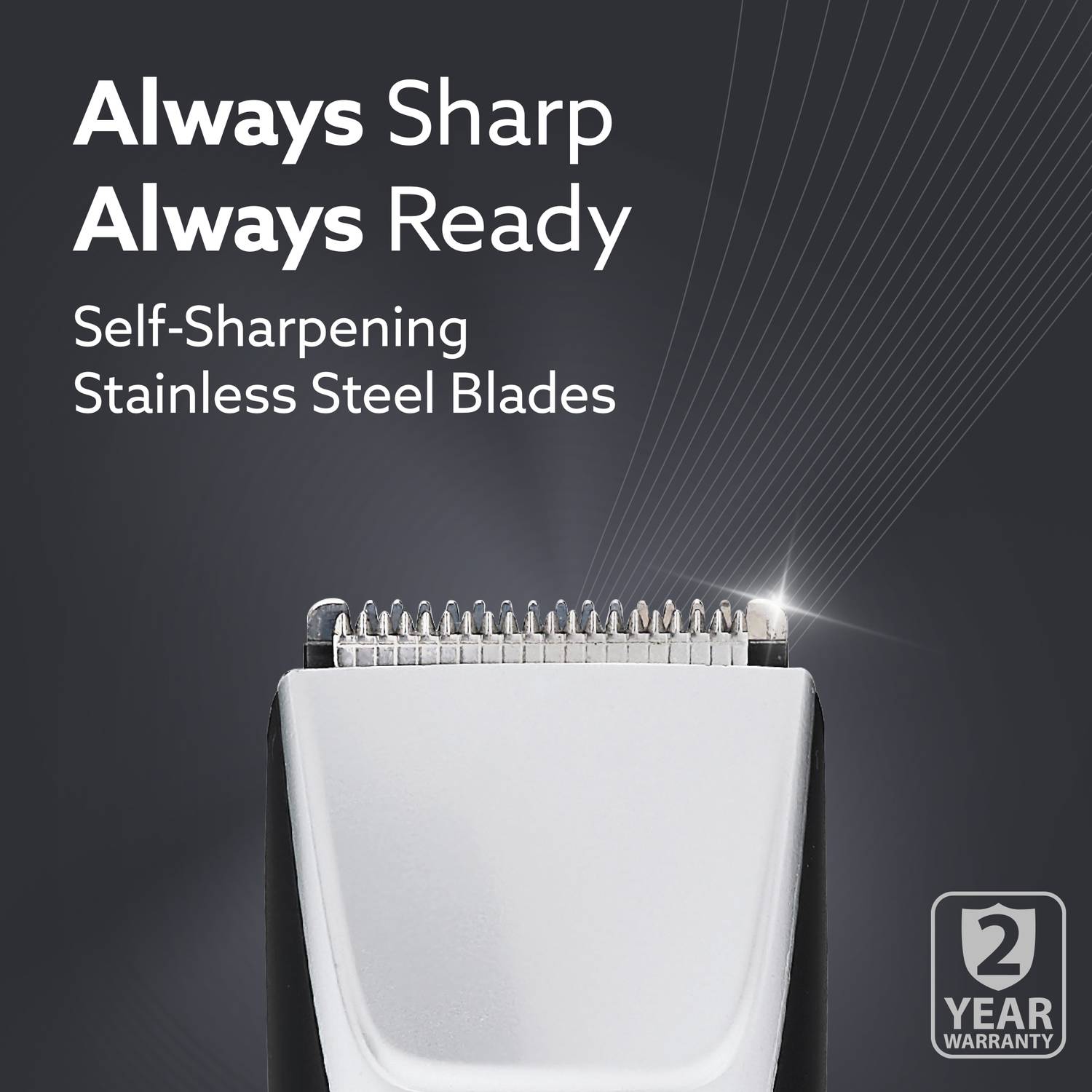 AGARO Beard Trimmer MT1155, 20 Length Settings - Image 4