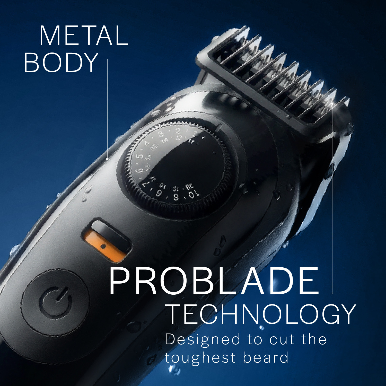 Image of Gillette AIO7 Trimmer 120 min Runtime 40 Length Settings