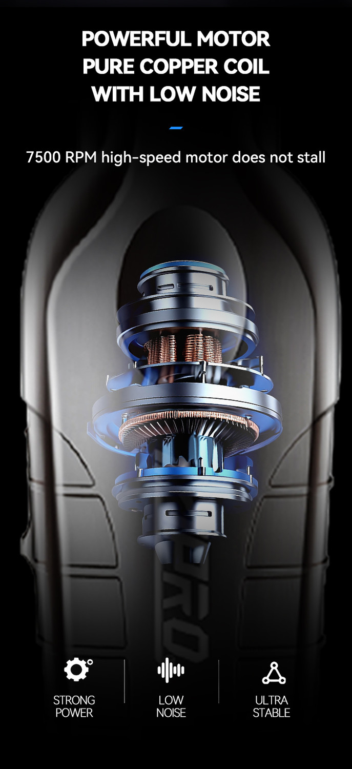 Image of MPRO MP-2299 Trimmer 180 min Runtime 3 Length Settings