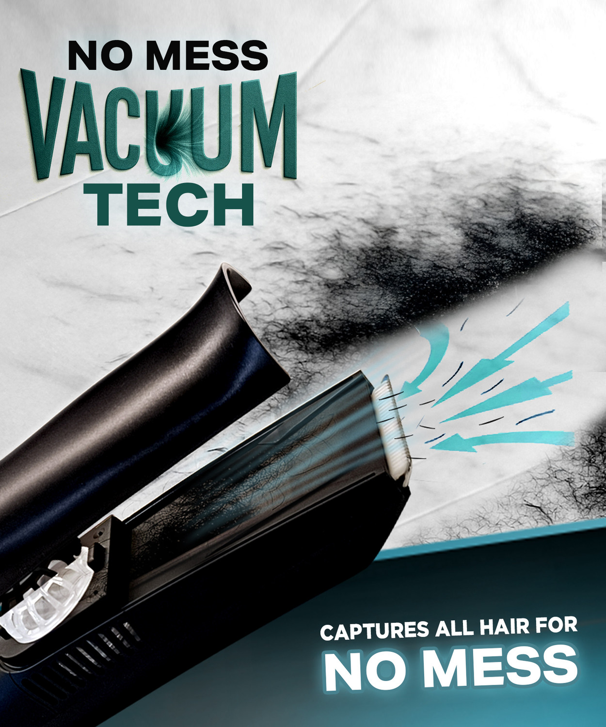 Image of BOMBAY SHAVING COMPANY AirGlide Full Body Trimmer With Vacuum Tech-Zero Mess Beard,Body,Balls Trimming Body Groomer 50 min Runtime 4 Length Settings