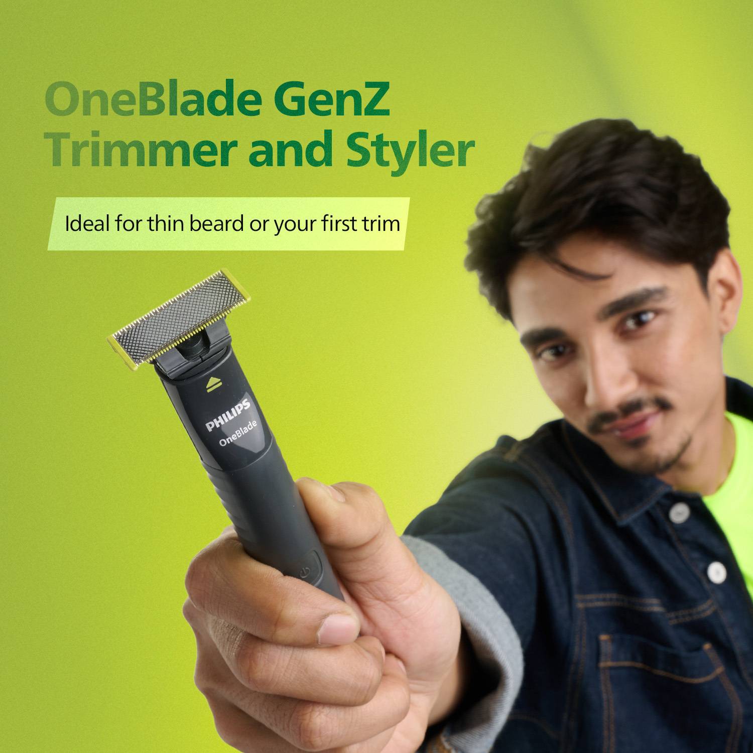 PHILIPS QP 1424/10 OneBlade GenZ Groomer & Styler - Image 2