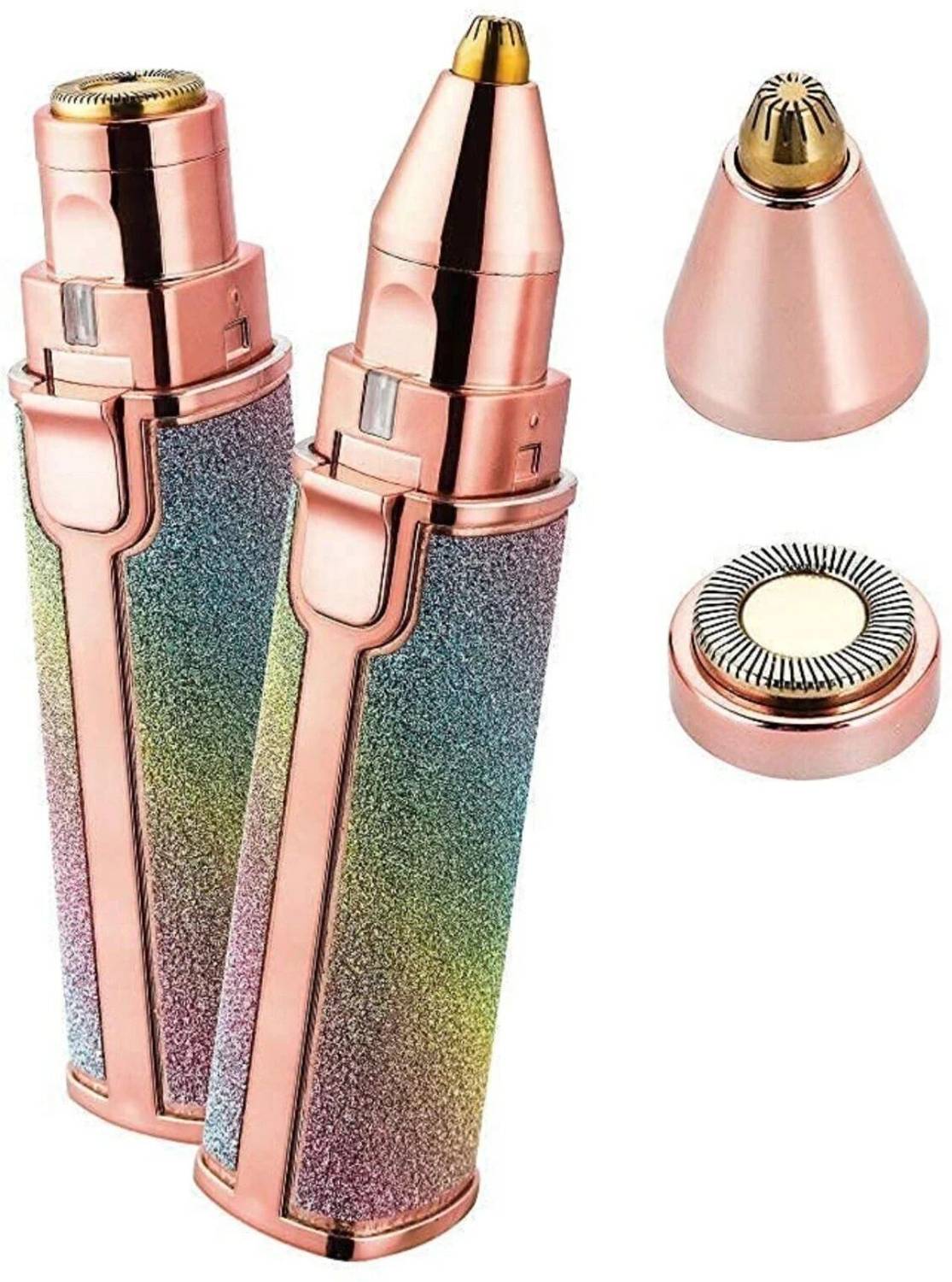 Callun 2in1Hair Remover Epilator&EyebrowFace,Upper Lip,Chin Shaver Machine for Women Trimmer 180 min  Runtime 0 Length Settings