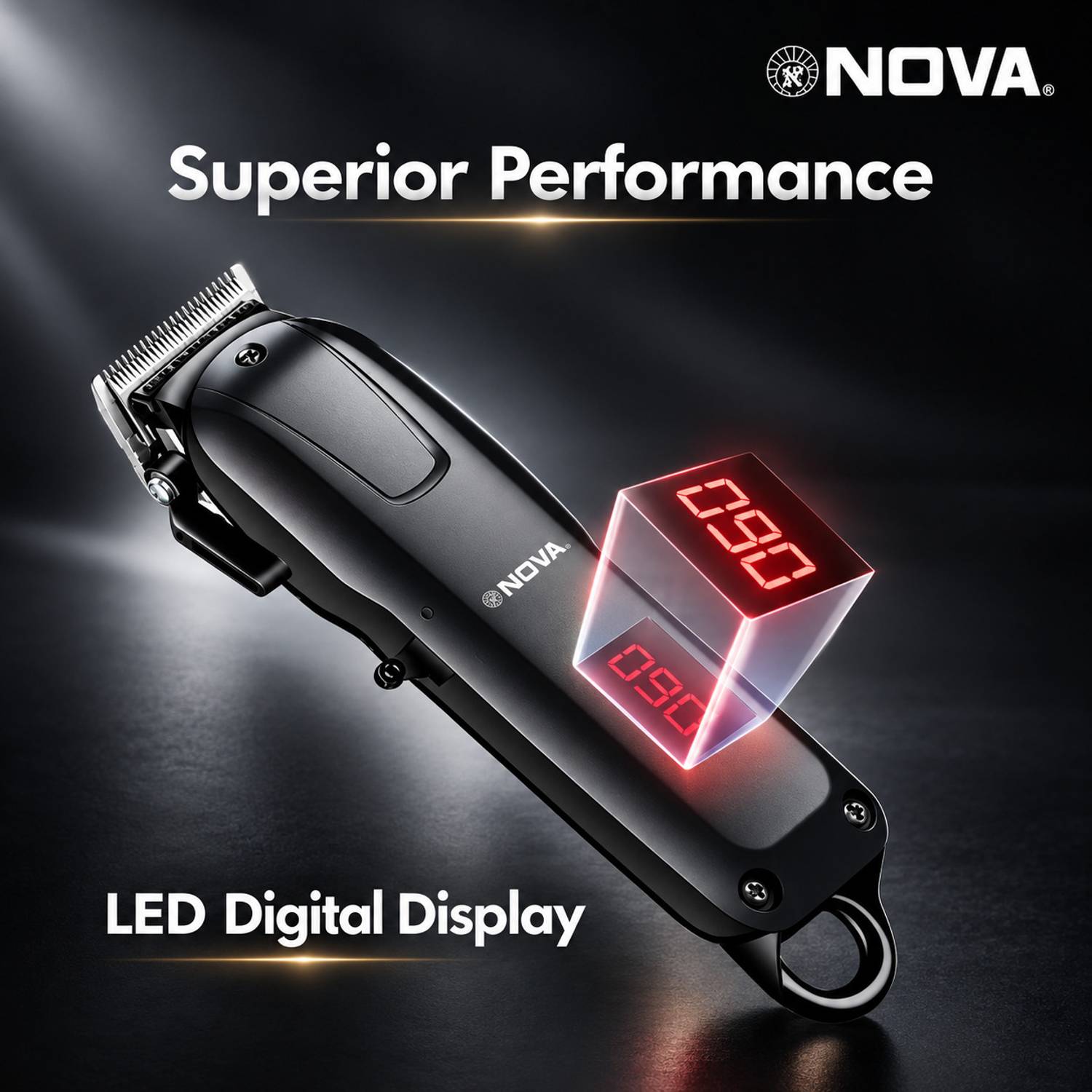 NOVA NHT 1083 Cordless Hair Clipper Trimmer - Image 2