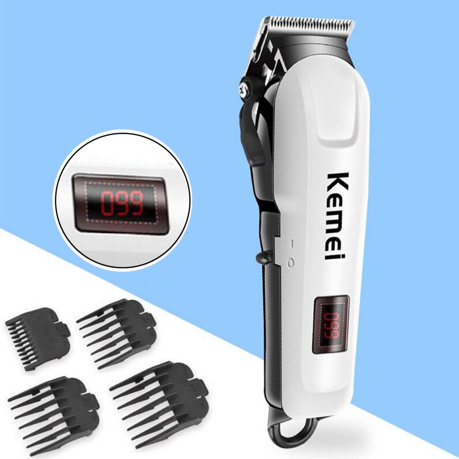 Kemei KM-809A Hair Trimmer 120 min Runtime - Image 3