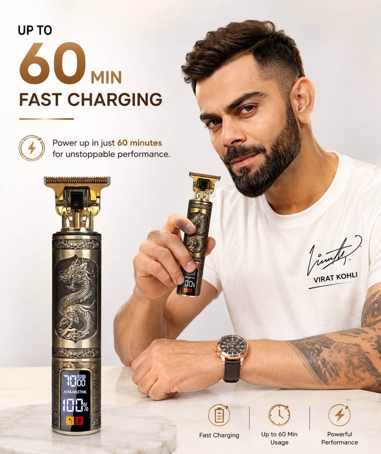 Misuhrobir Beard Trimmer 180 min Runtime - Image 5