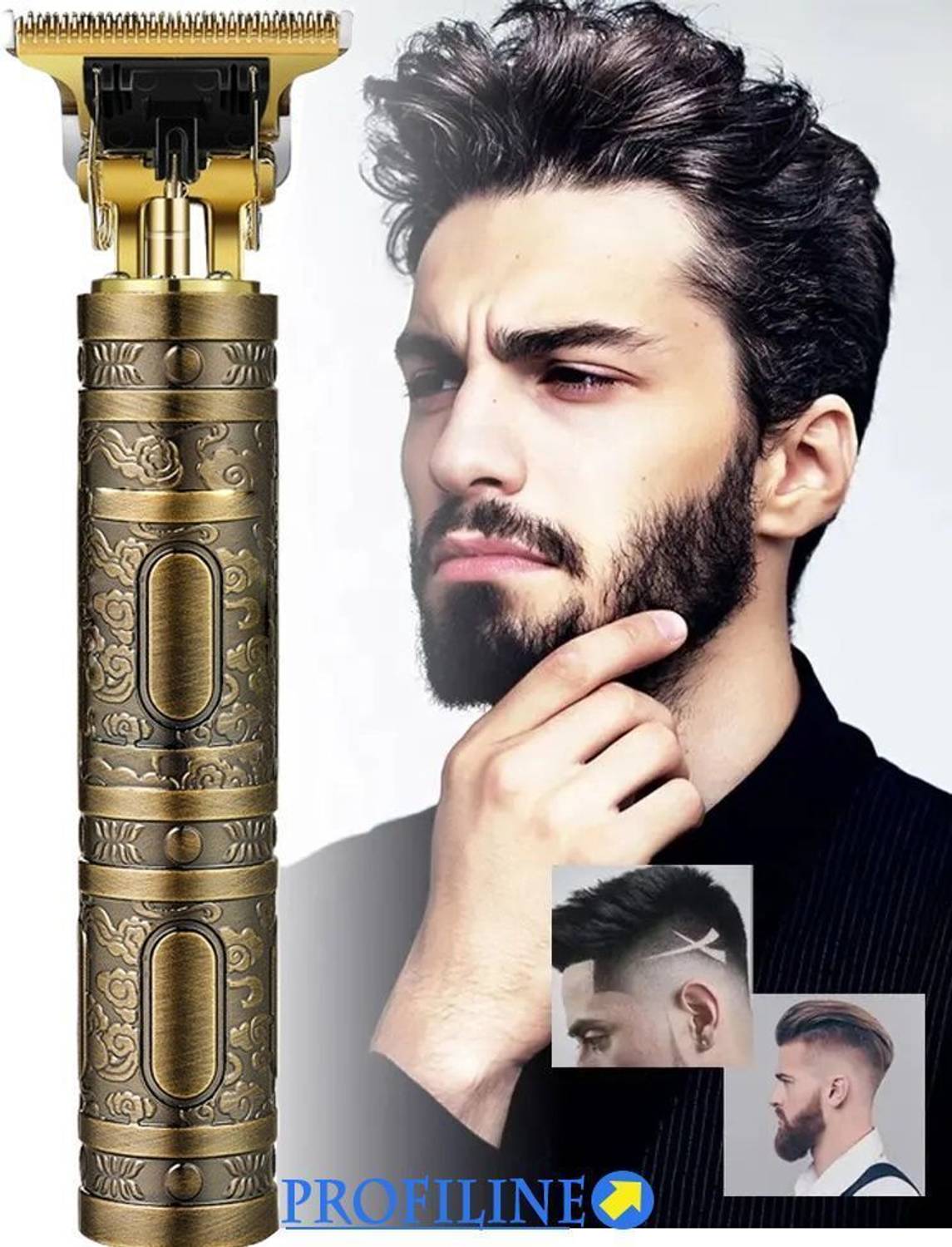 Profiline Vintage-T9 Metal::Trimmers::Waterproof::Dadhi banane wa
