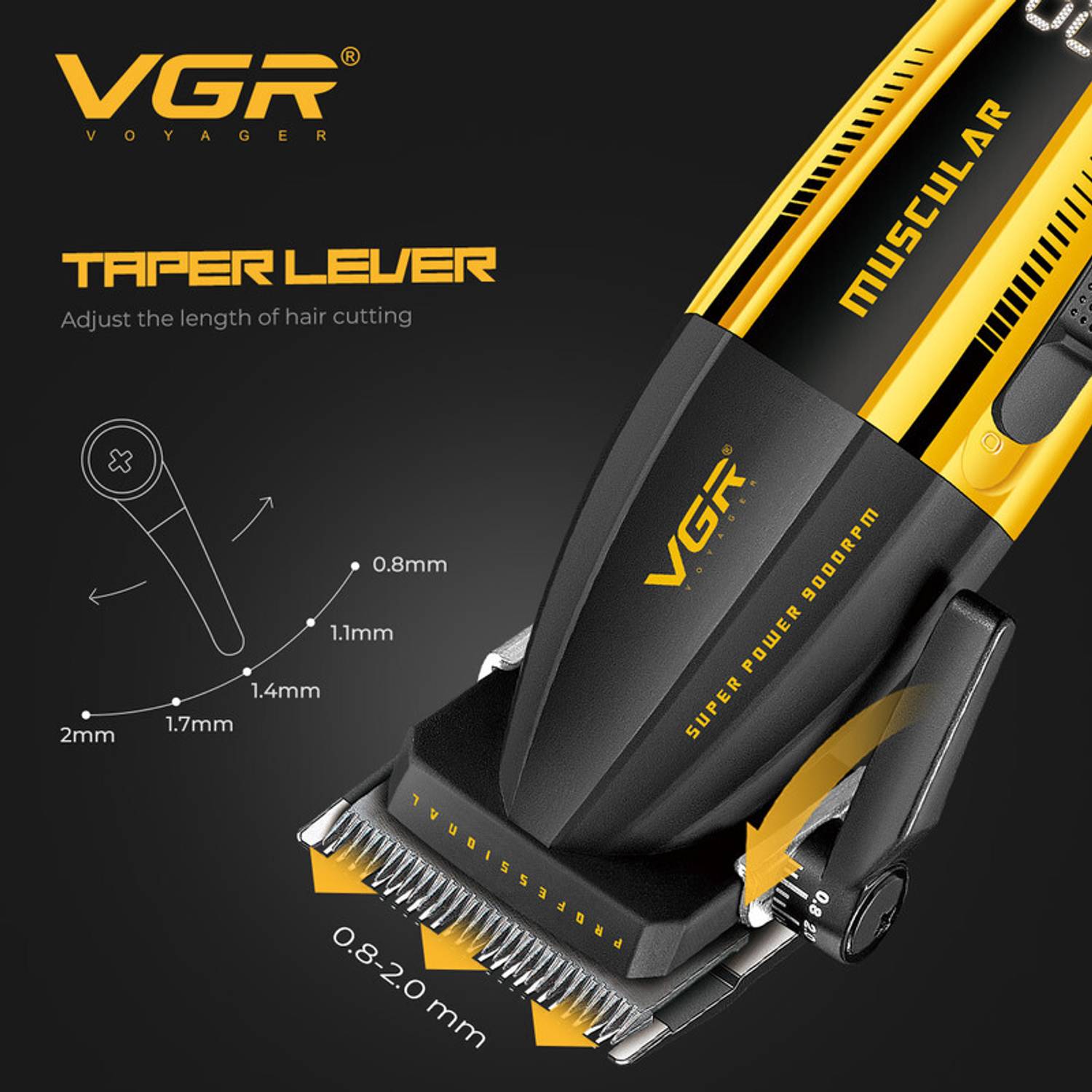 VGR V-285 S4 4-in-1 Barber Kit - Image 5