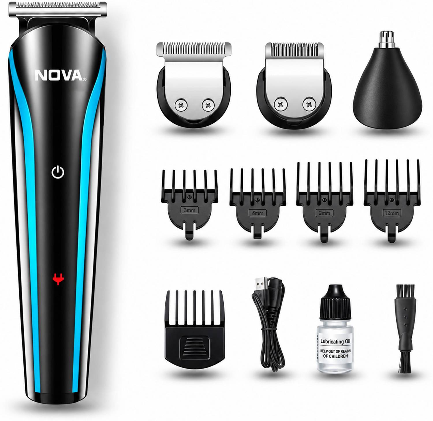 NOVA NG 1145 Trimmer 60 min Black - Image 1