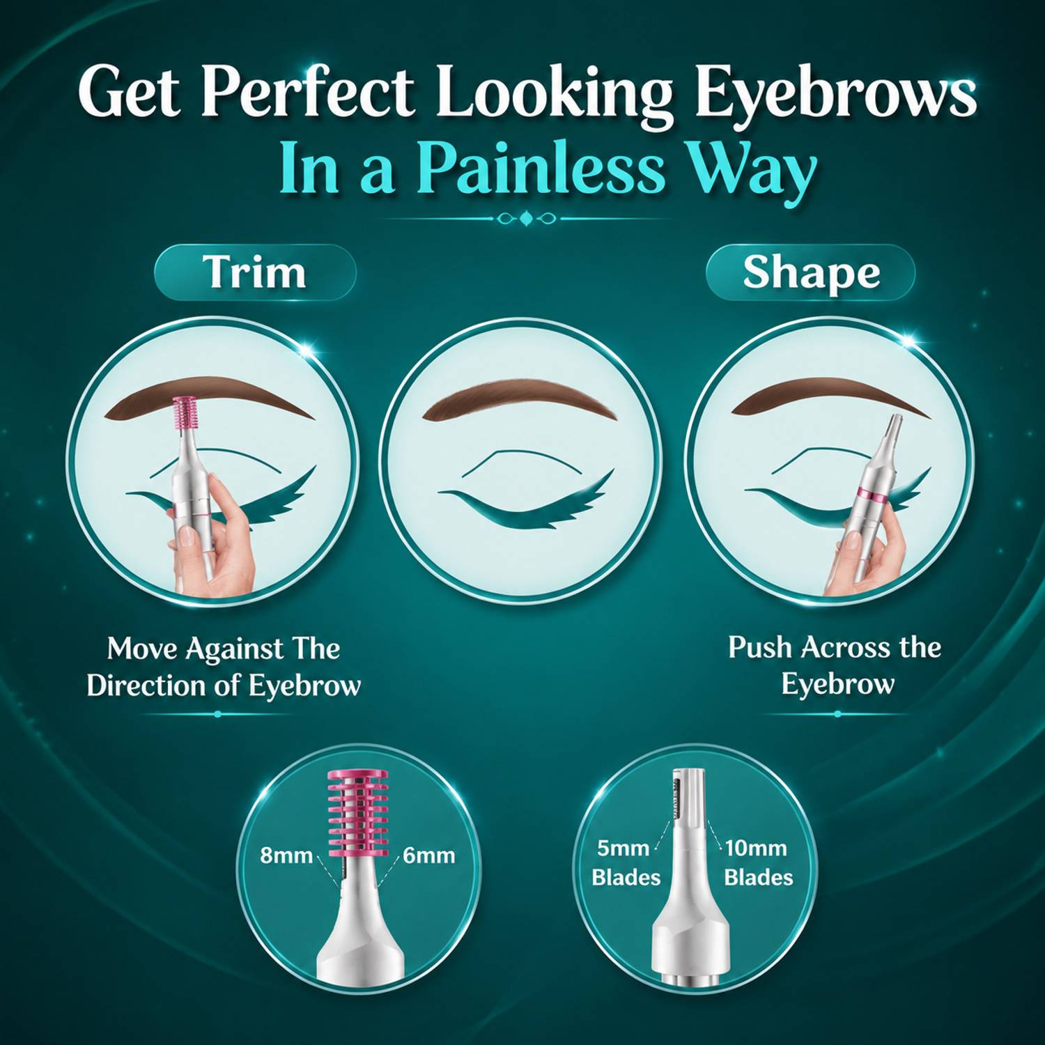 NOVA NLS 530 Sensi-Trim Touch Waterproof Trimmer - Image 3