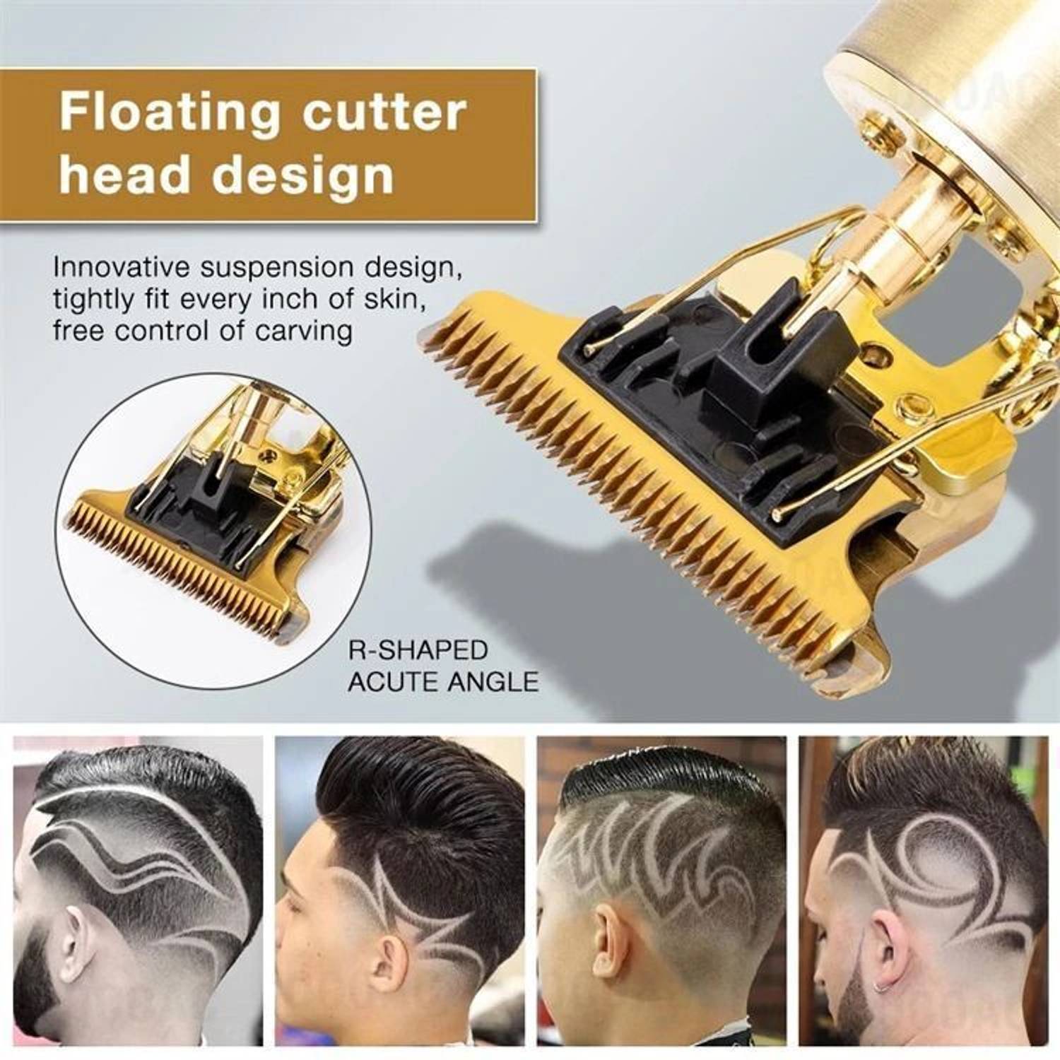 Profiline Professional Vintage T9 Metal Trimmer - Image 3