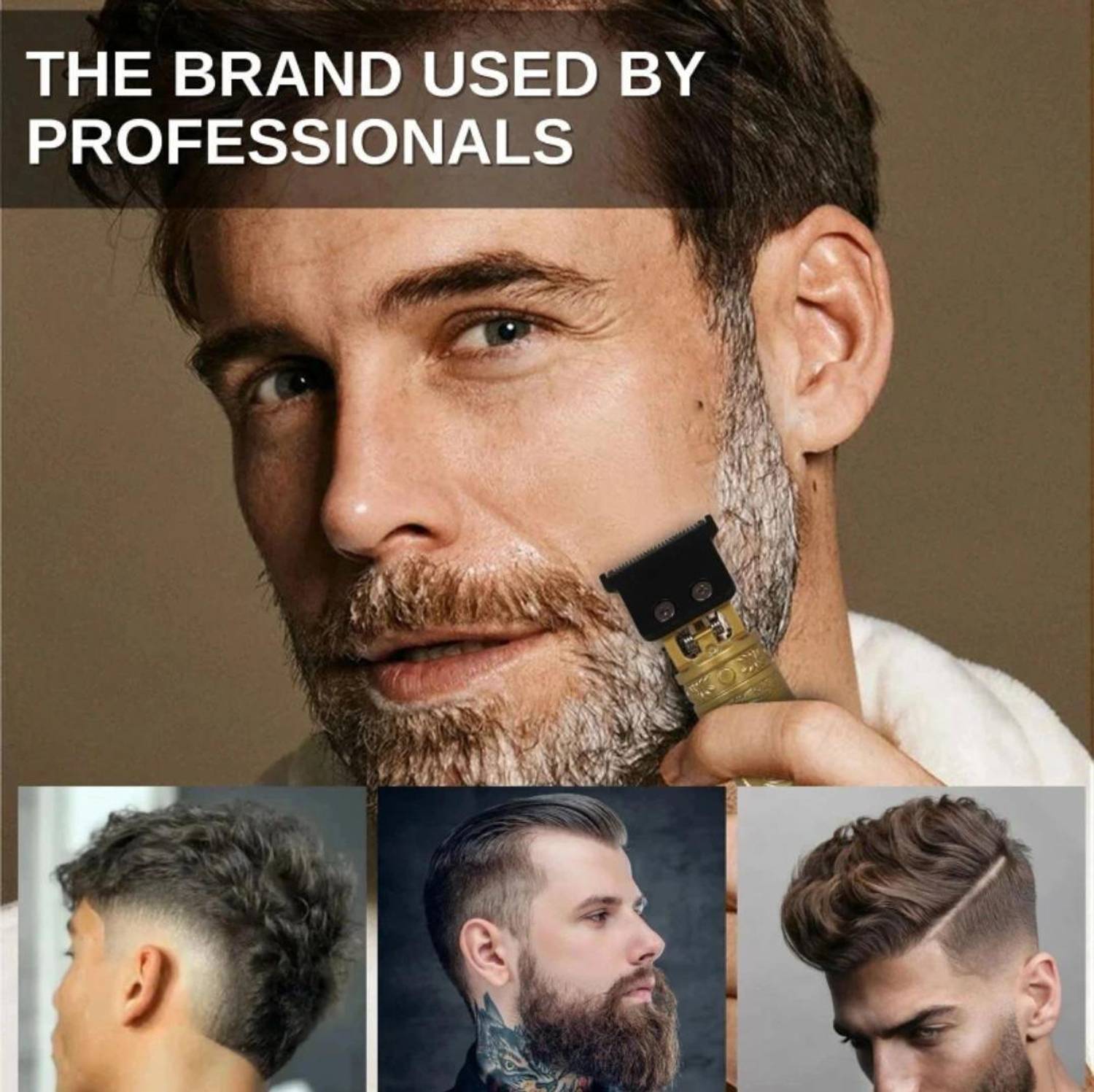 GETTRADE T9 USB Rechargeable Beard Trimmer - Image 5