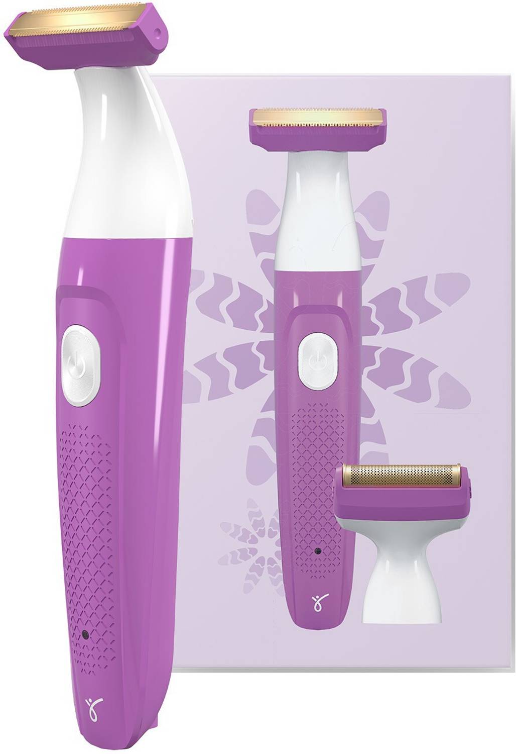 caresmith Bloom Bikini for Women Fully Waterproof Trimmer 90 min Runtime 1 Length Settings