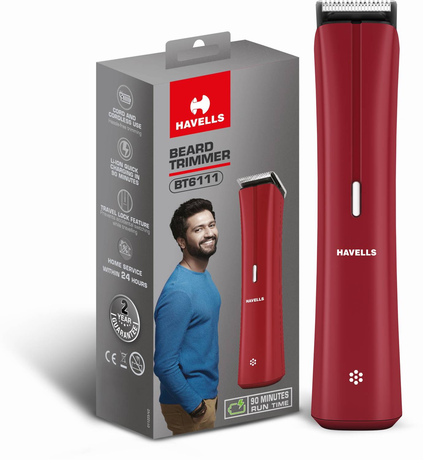HAVELLS BT6111 Trimmer 90 min Runtime - Image 1