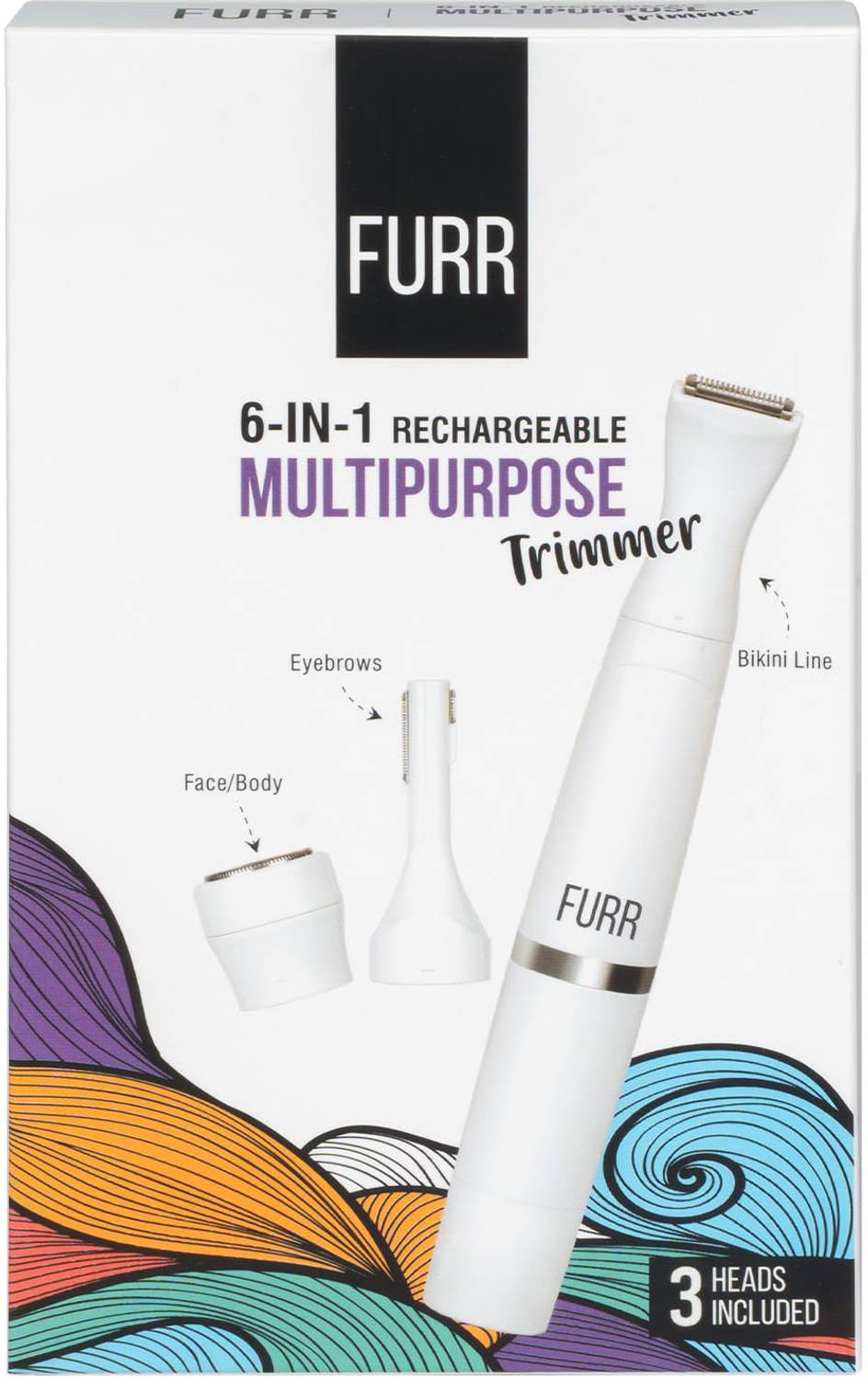 FURR By Pee Safe Women's Rechargeable Hair Trimmer