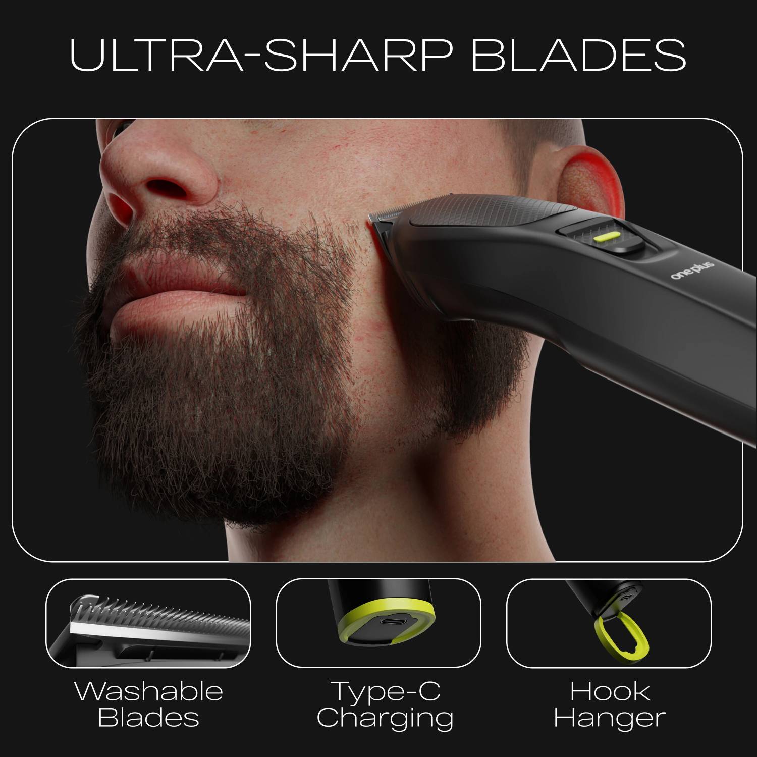 One Plus OP 531 Cordless Trimmer - Image 3