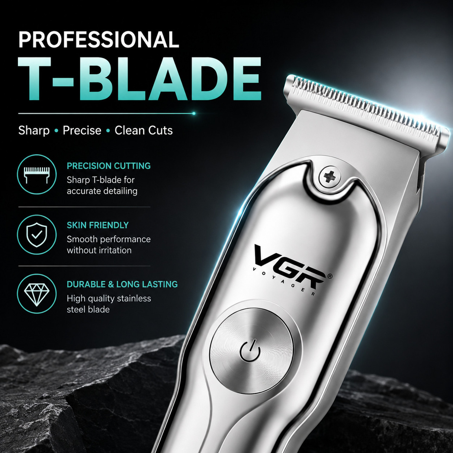 Image of VGR V-071. Trimmer 120 min Runtime 4 Length Settings