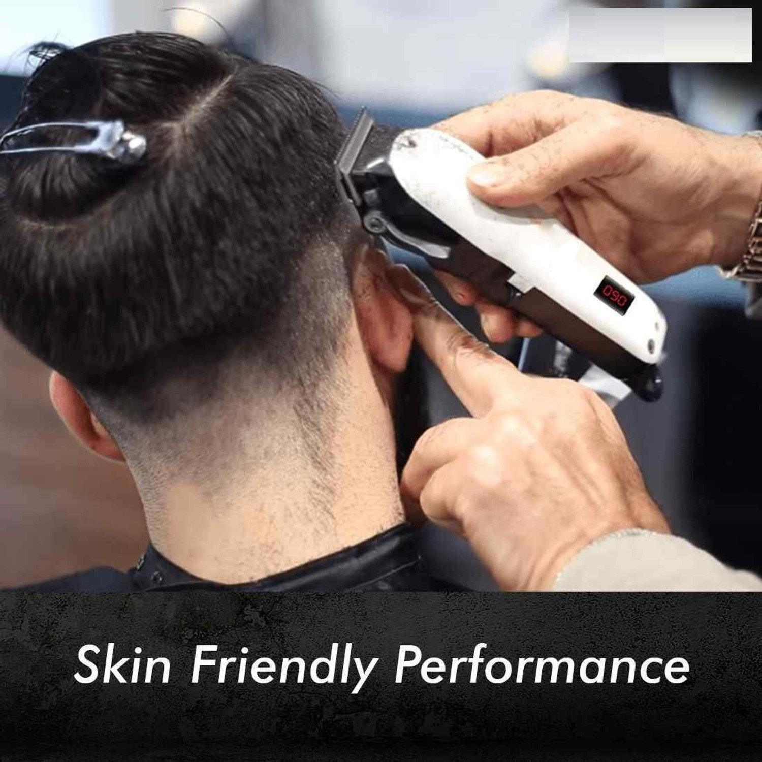 Image of PALAKGALLRY X509 M809T Grooming Kit for Men & Women (White) Trimmer 110 min Fully Waterproof Trimmer 140 min Runtime 3 Length Settings