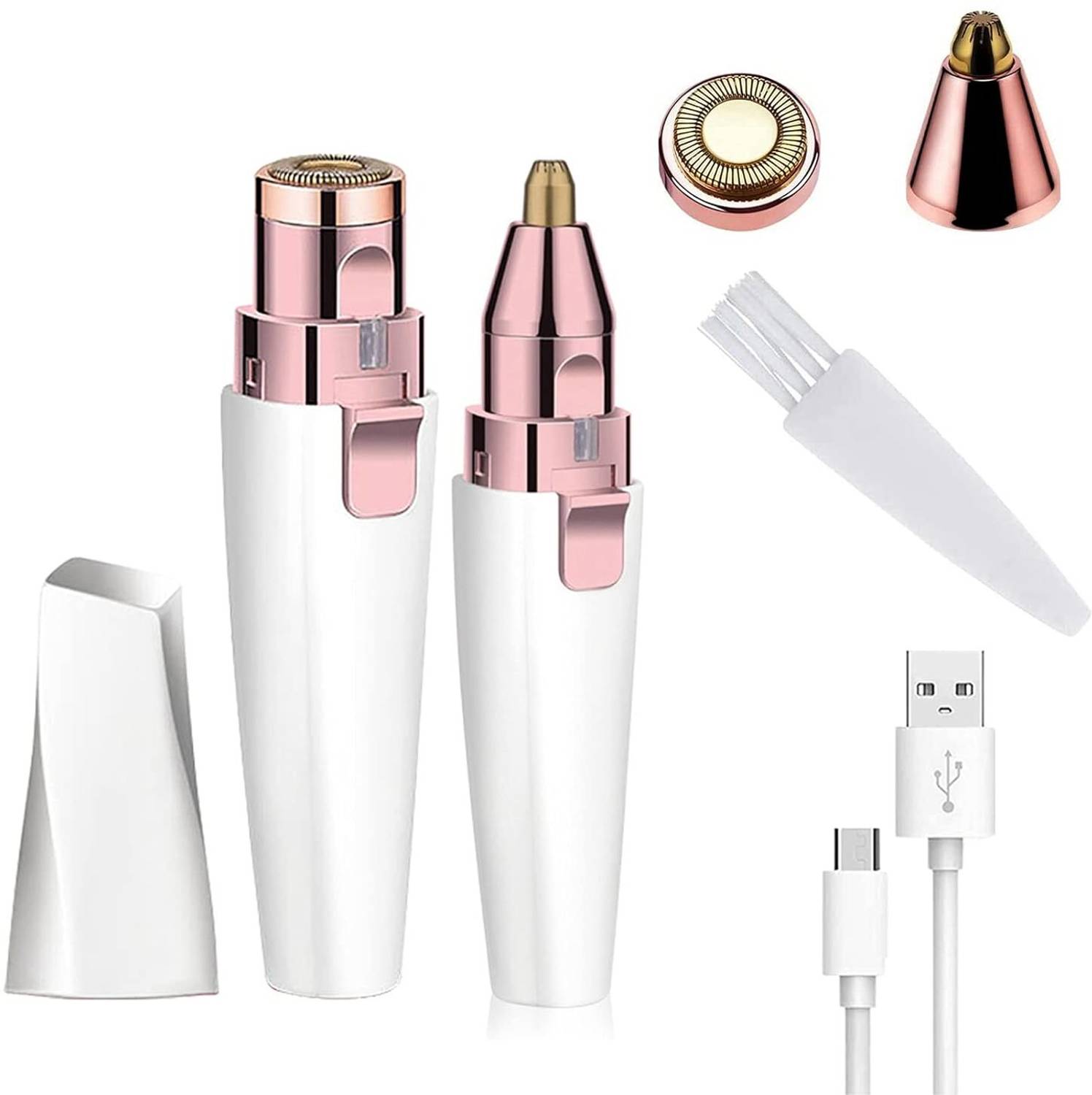 HavenFlix 2 in 1 Rechargeable Hair Removal Trimmer for Women - Image 1