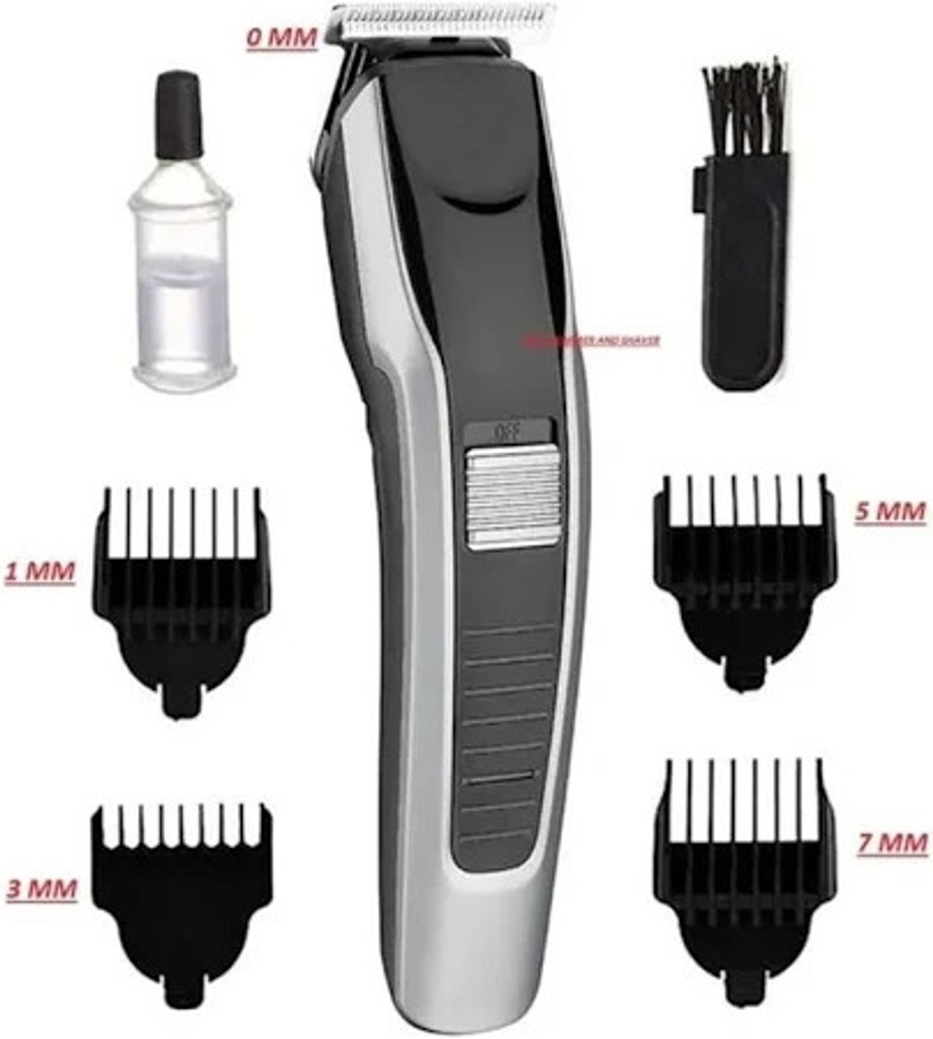 Image of RECHOO Mini hair cutting tool for every type and quality hair Trimmer 240 min Runtime 0 Length Settings