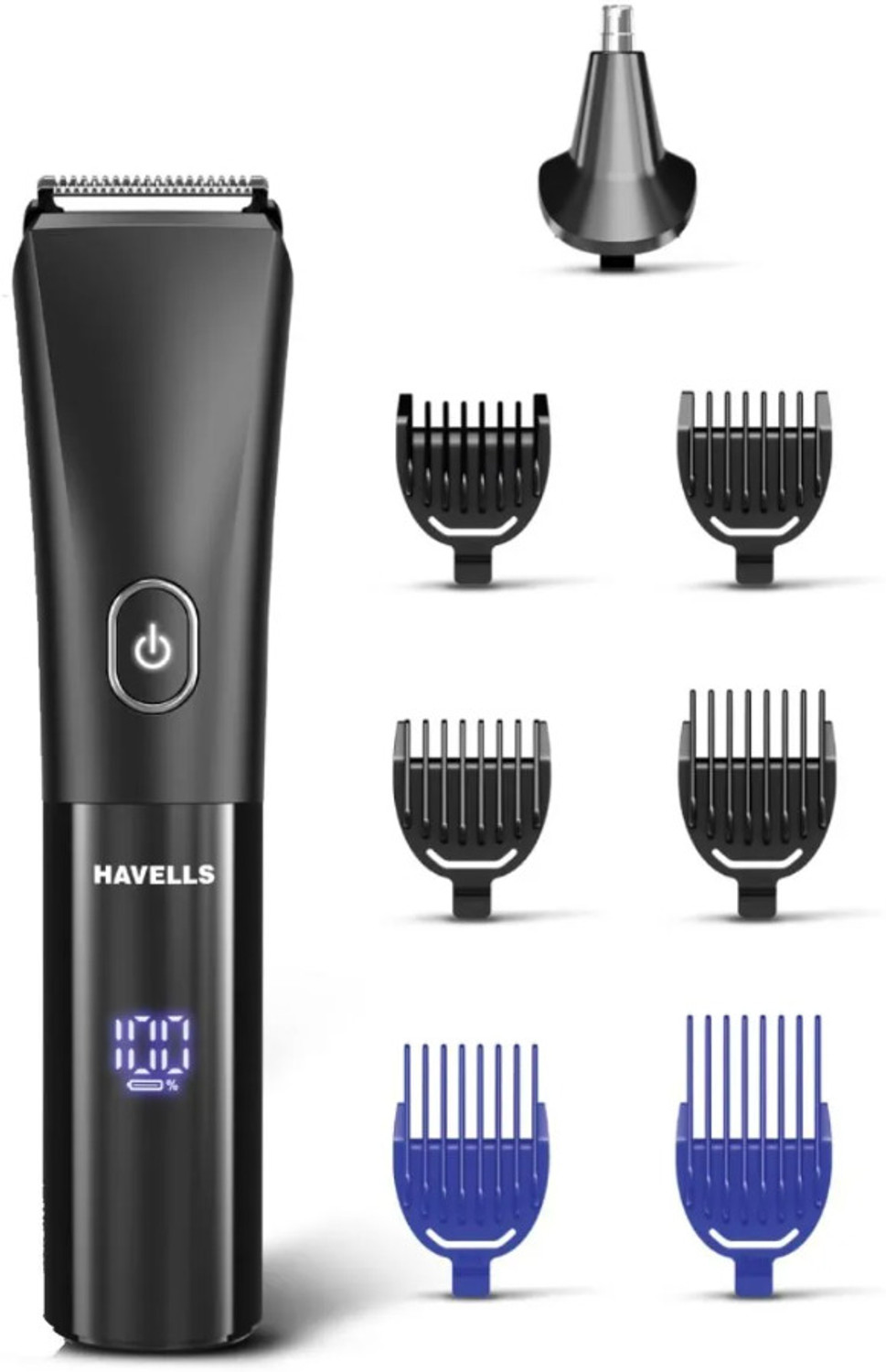 Image of HAVELLS GS7608 Fully Waterproof Grooming Kit 90 min Runtime 12 Length Settings