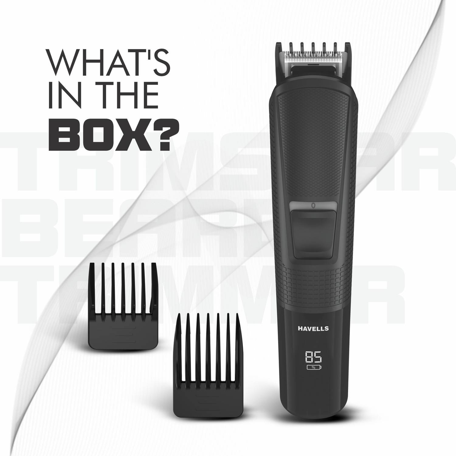 HAVELLS BT4441 Trimmer 120 min Runtime 9 Length Settings (Black)