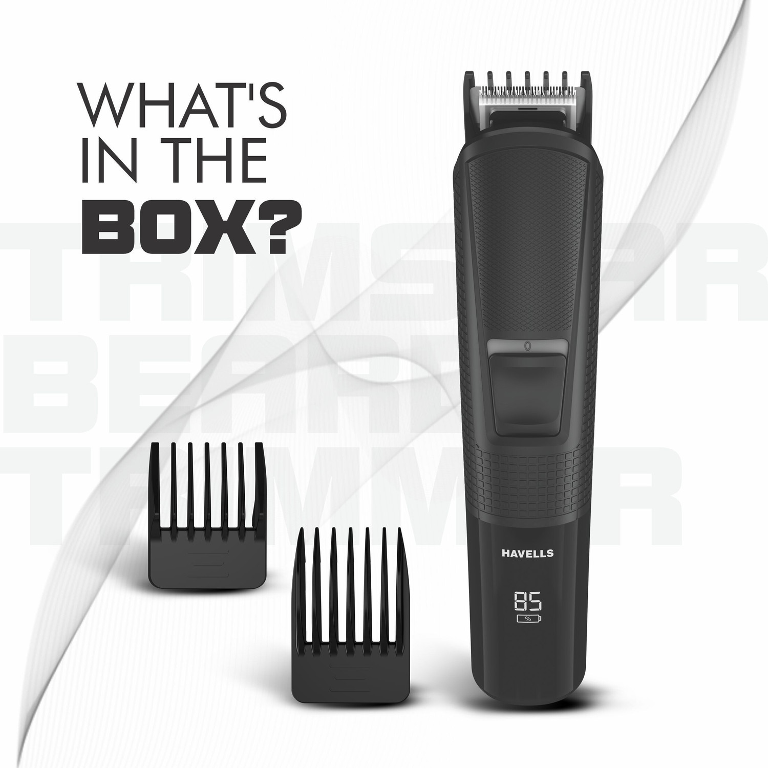 Image of HAVELLS BT4441 Trimmer 120 min Runtime 9 Length Settings