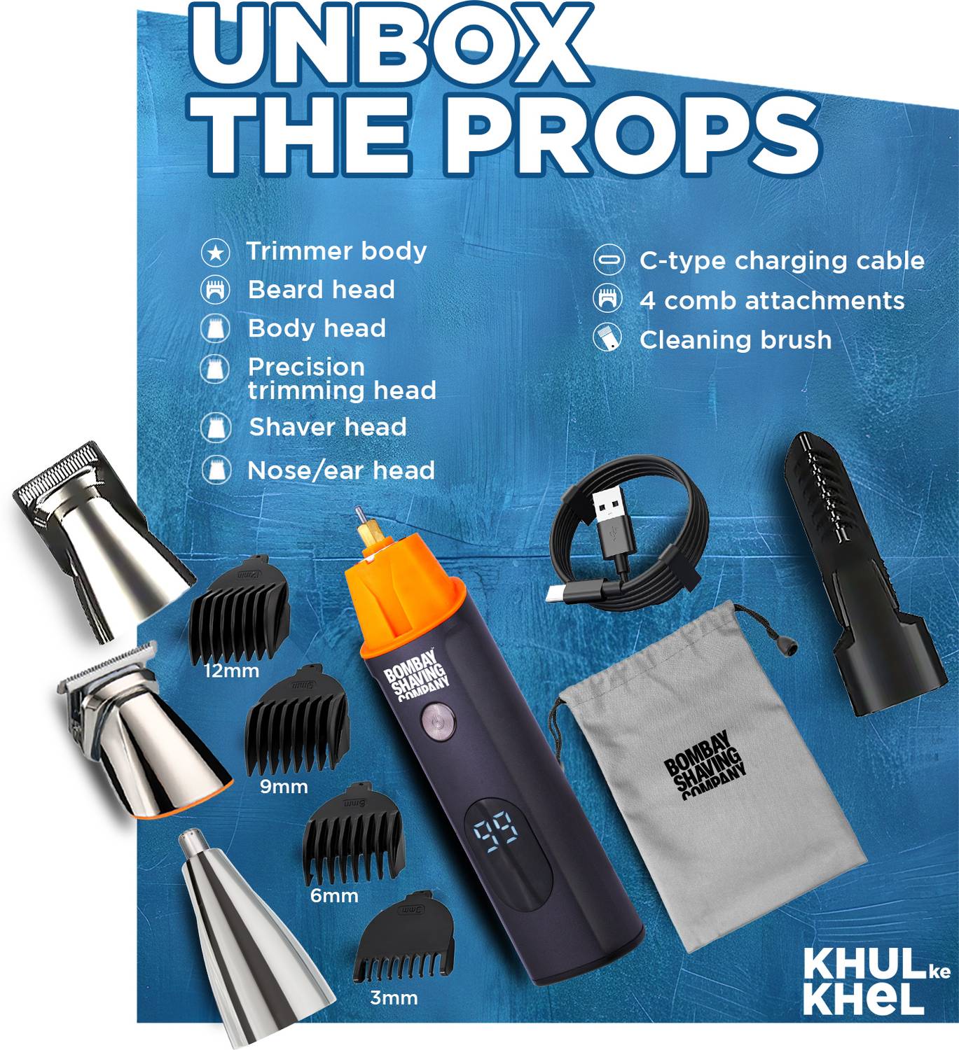 Bombay 11-in-1 Full Body Trimmer - Image 3