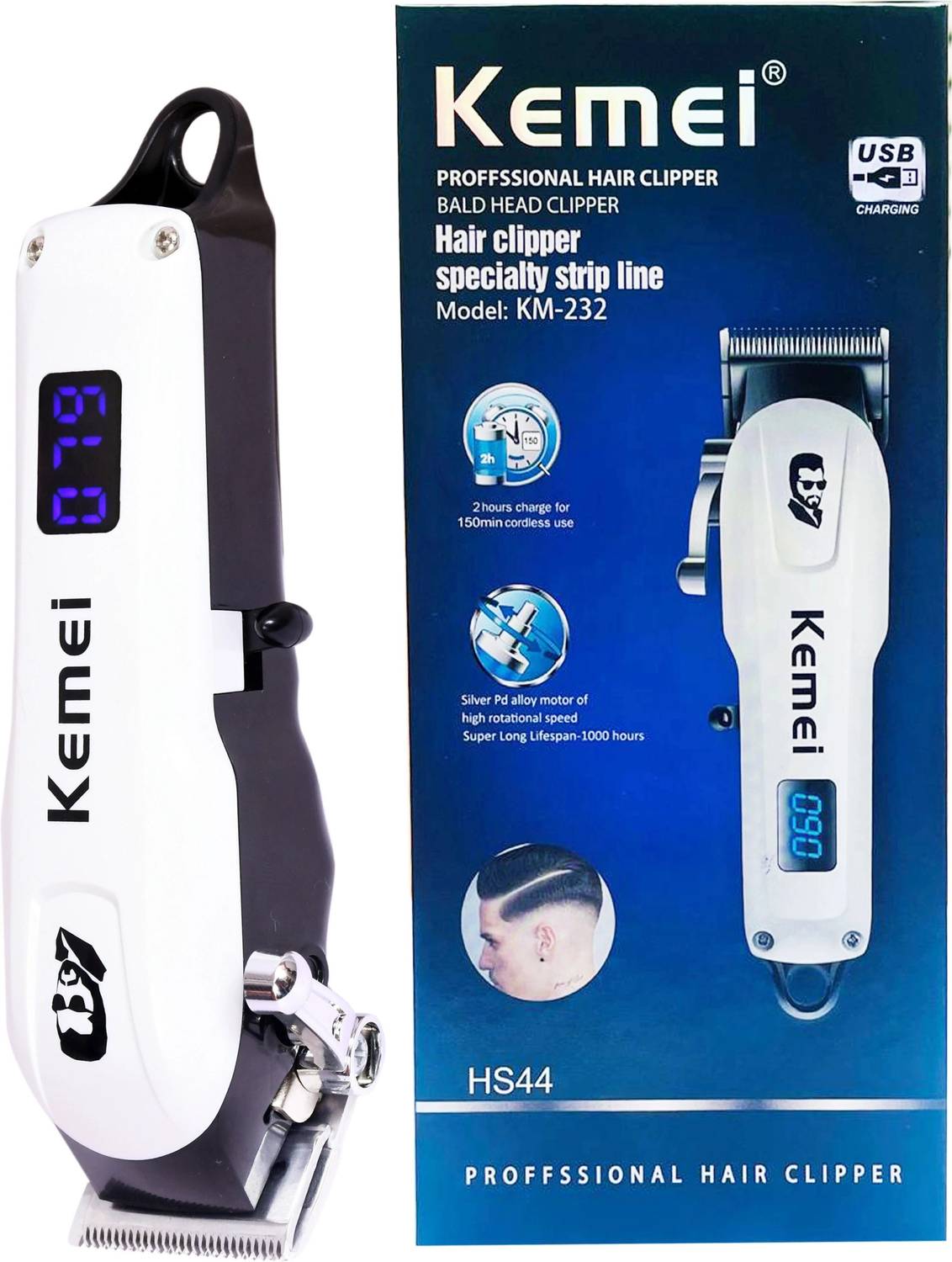 Kemei KM-232 Professional Trimmer - Image 2