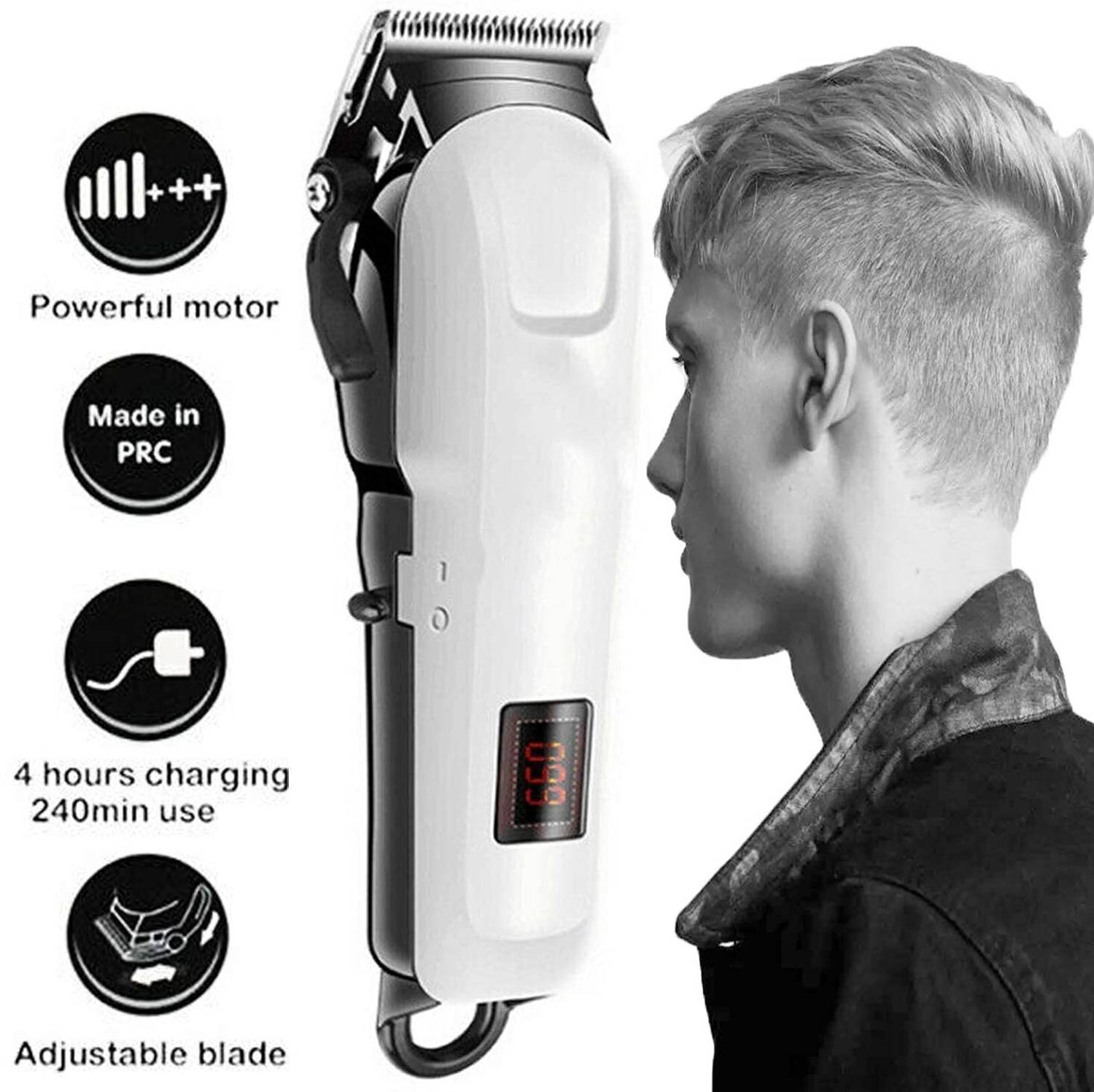 FINARO MAX-TOP 809 Cordless Hair Trimmer - Image 5