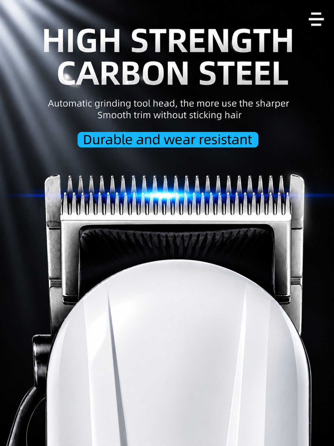 Image of Zeno volt 809A Rechargeable Hair Trimmer for Men with LED Digital Battery Display Shaver For Men, Women