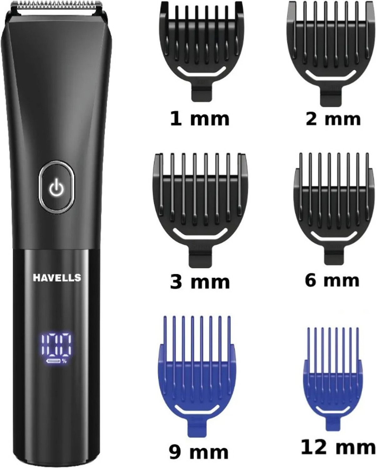 Image of HAVELLS BT 6661 Trimmer 90 min Runtime 6 Length Settings