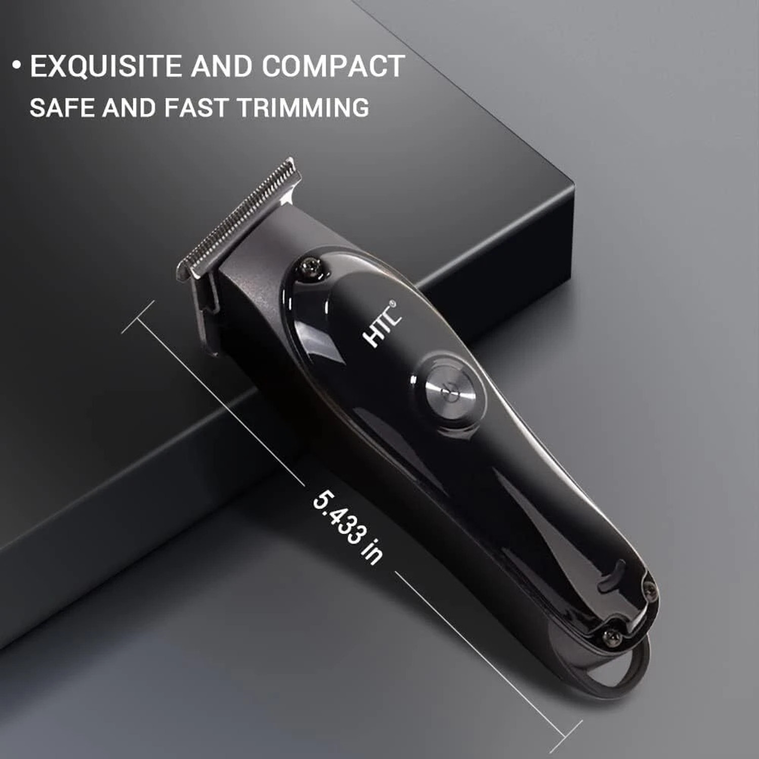 Image of TRP Traders HTC AT-118 Professionals Trimmer And Haircut Rechargeable Beard And Moustaches Trimmer 90 min Runtime 3 Length Settings