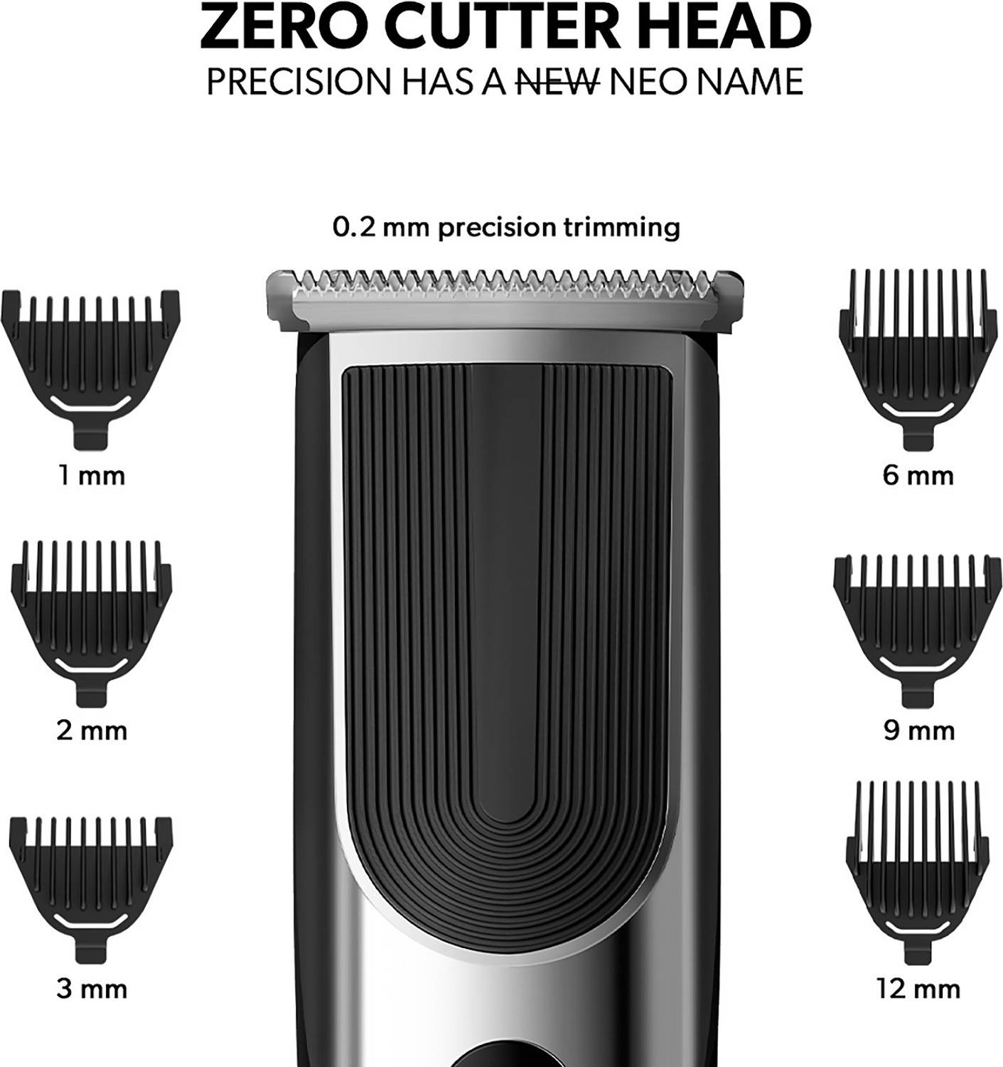 Zlade Neo 10-in-1 Multi-Groomer For Men Body Groomer 90 min