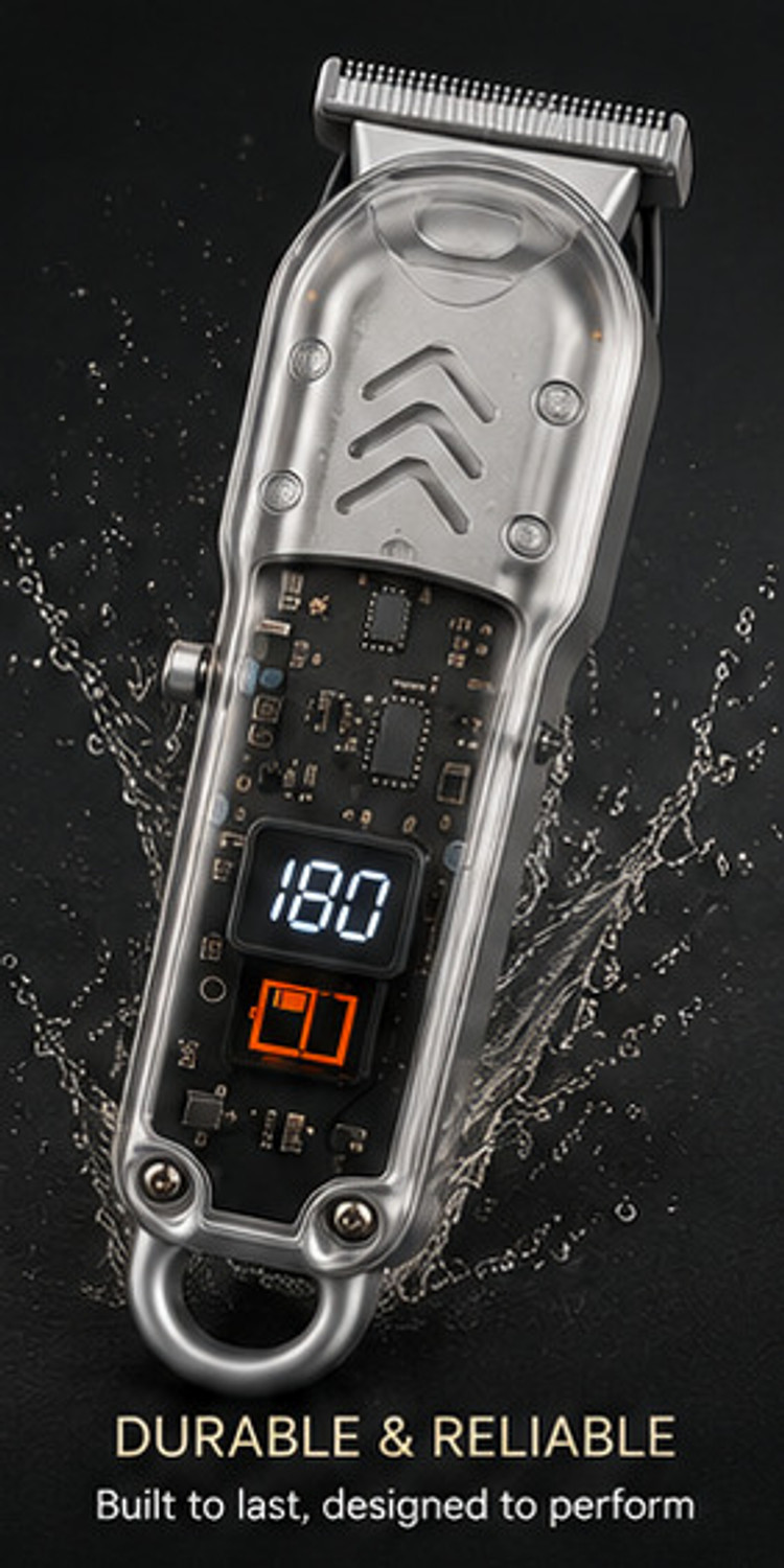 Image of Ucool GYT-999 Fully Waterproof Trimmer 180 min Runtime 4 Length Settings