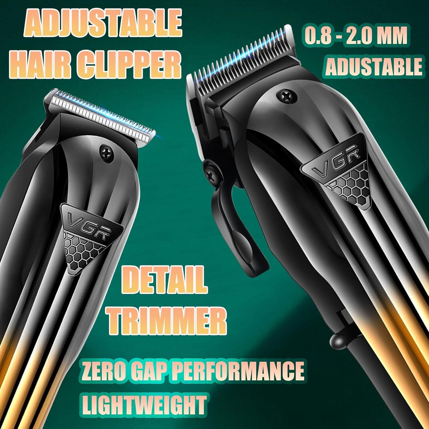 Image of VGR V-644 COMBO Grooming Kit 200 min Runtime 10 Length Settings