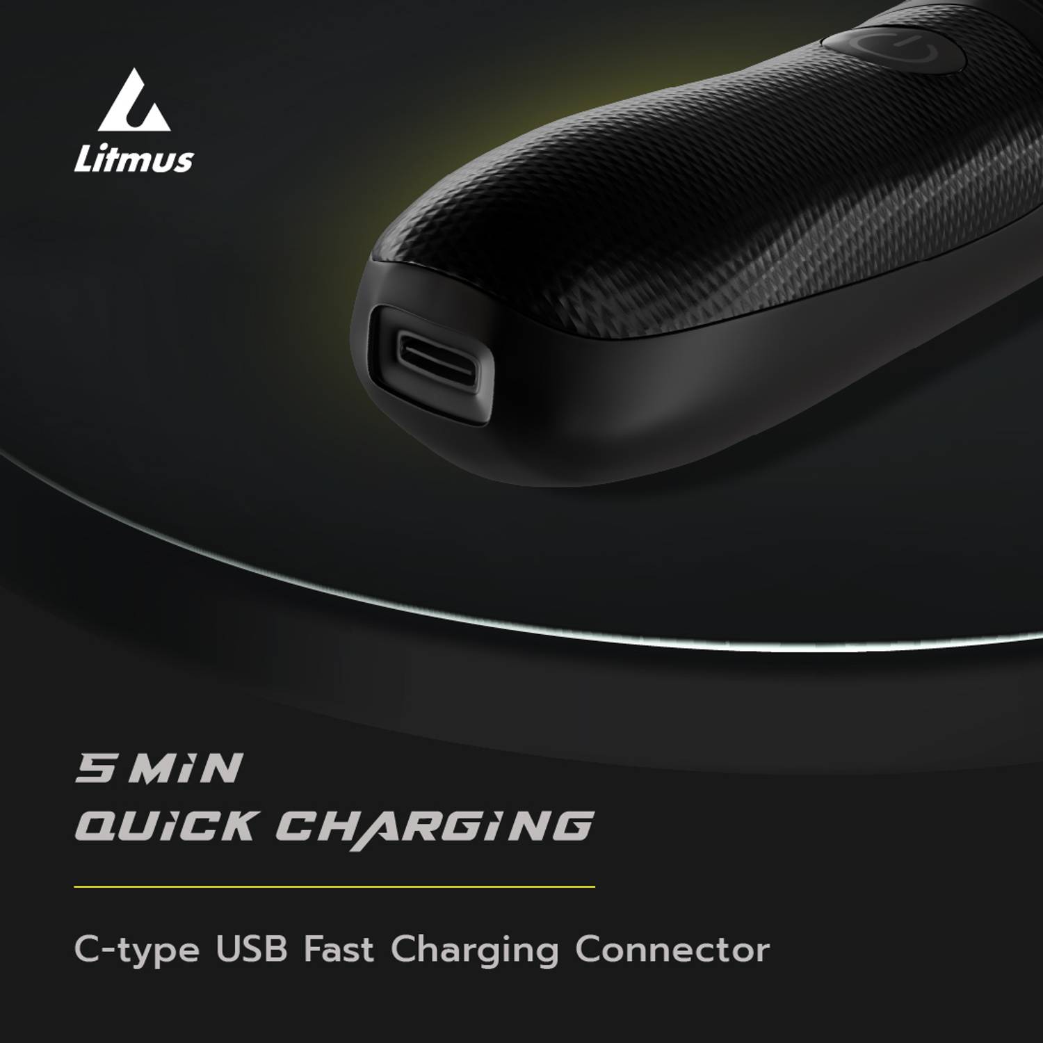 Litmus PLAY 03 Body Groomer (Matte Black) - Image 4