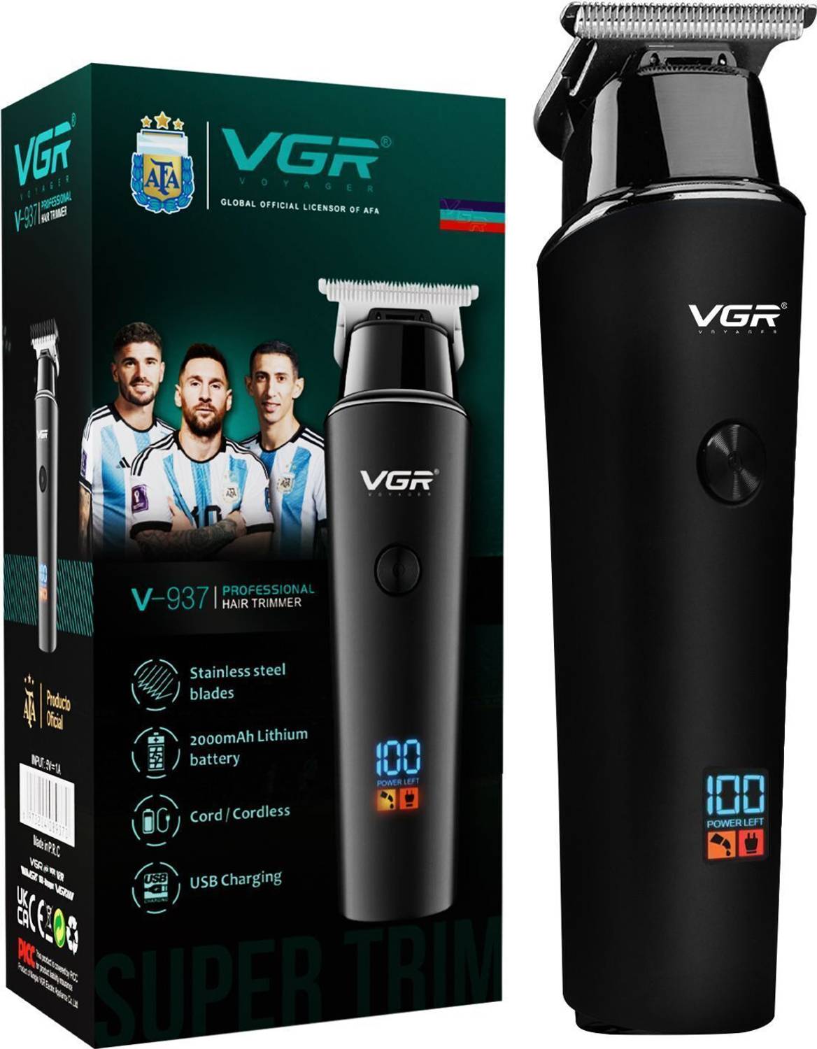 vgr V-937 Professional Hair Trimmer - Image 1