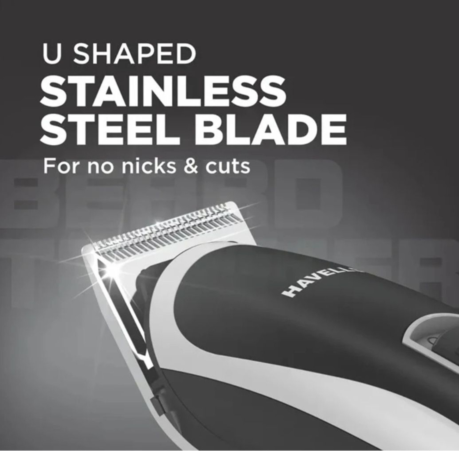 Image of HAVELLS BEARD TRIMMER BT2111 PERFECT TRIMMER FOR CUSTOMIZED BEARD Trimmer 45 min Runtime 20 Length Settings