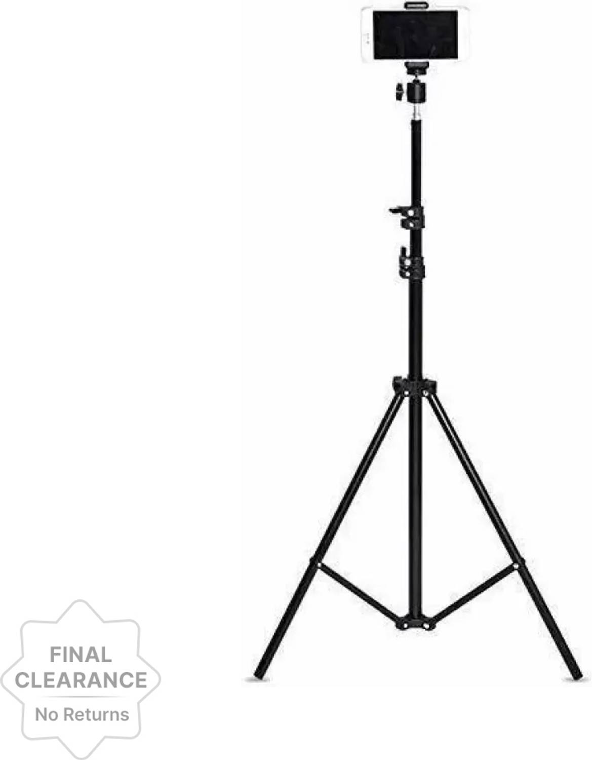Kubra KB-7 Tripod 7 Feet Tripod (Black, Supports Up to 5000 g)