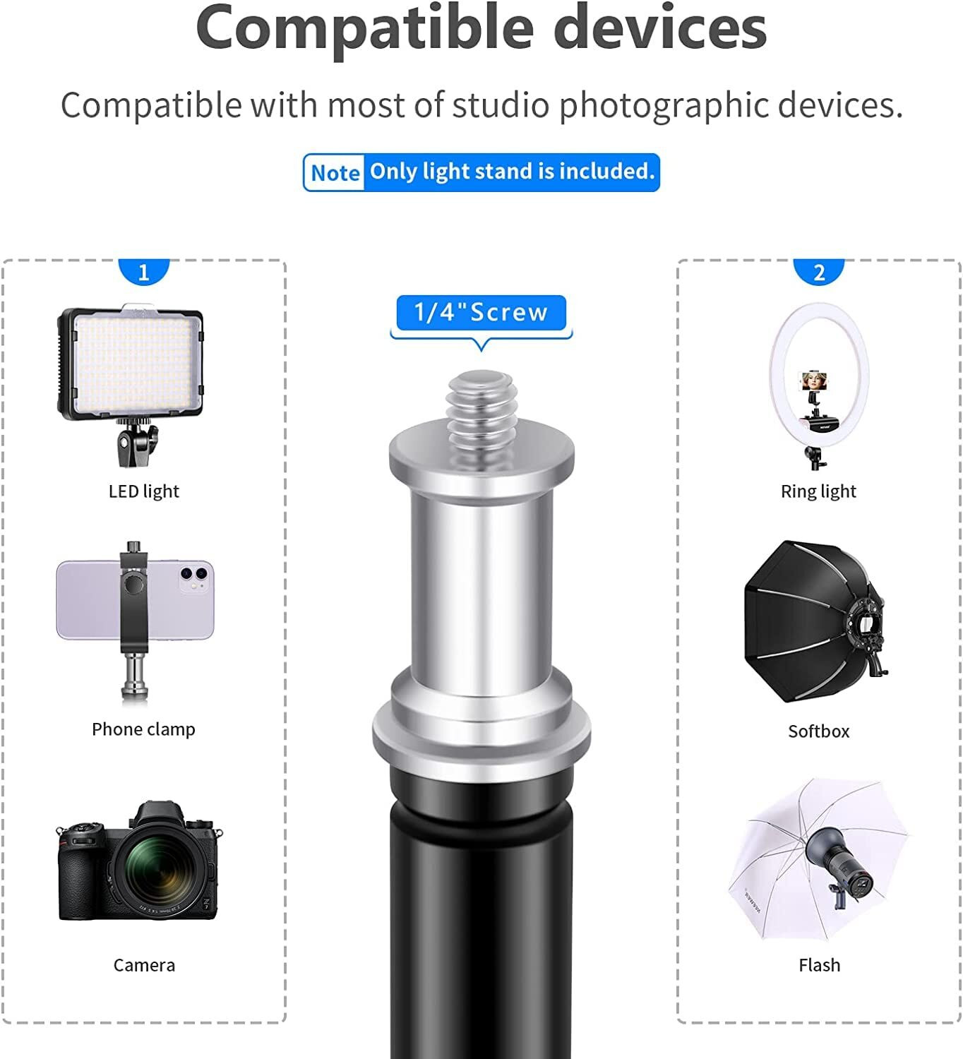 Image of Digimate Mobile|Video Camera|DSLR /SLR Camera Ring Flash